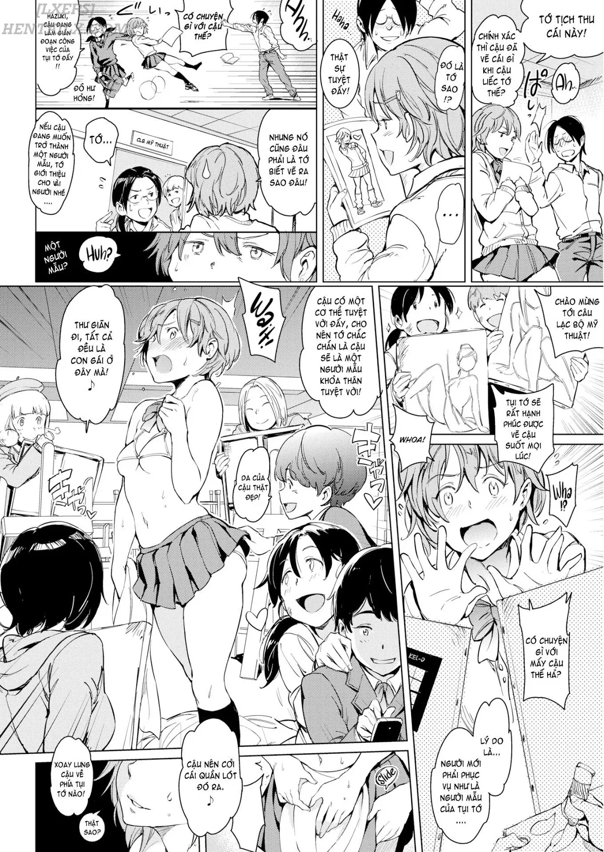 HentaiVN.net - Ảnh 12 - My First Club Activities [Comic Kairakuten 2017-02] - Oneshot