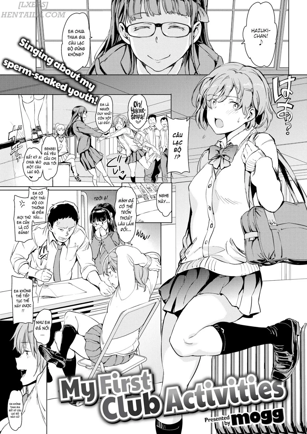HentaiVN.net - Ảnh 9 - My First Club Activities [Comic Kairakuten 2017-02] - Oneshot