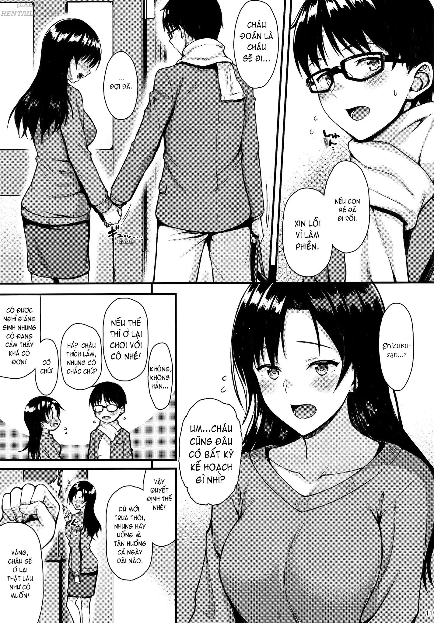 HentaiVN.net - Ảnh 11 - My Neighbor Shizuku-San, My Fondest Desire [Shizuku-San Wa Ore No Omoibito; My Neighbor Shizuku-San, My Fondest Desire] - Oneshot