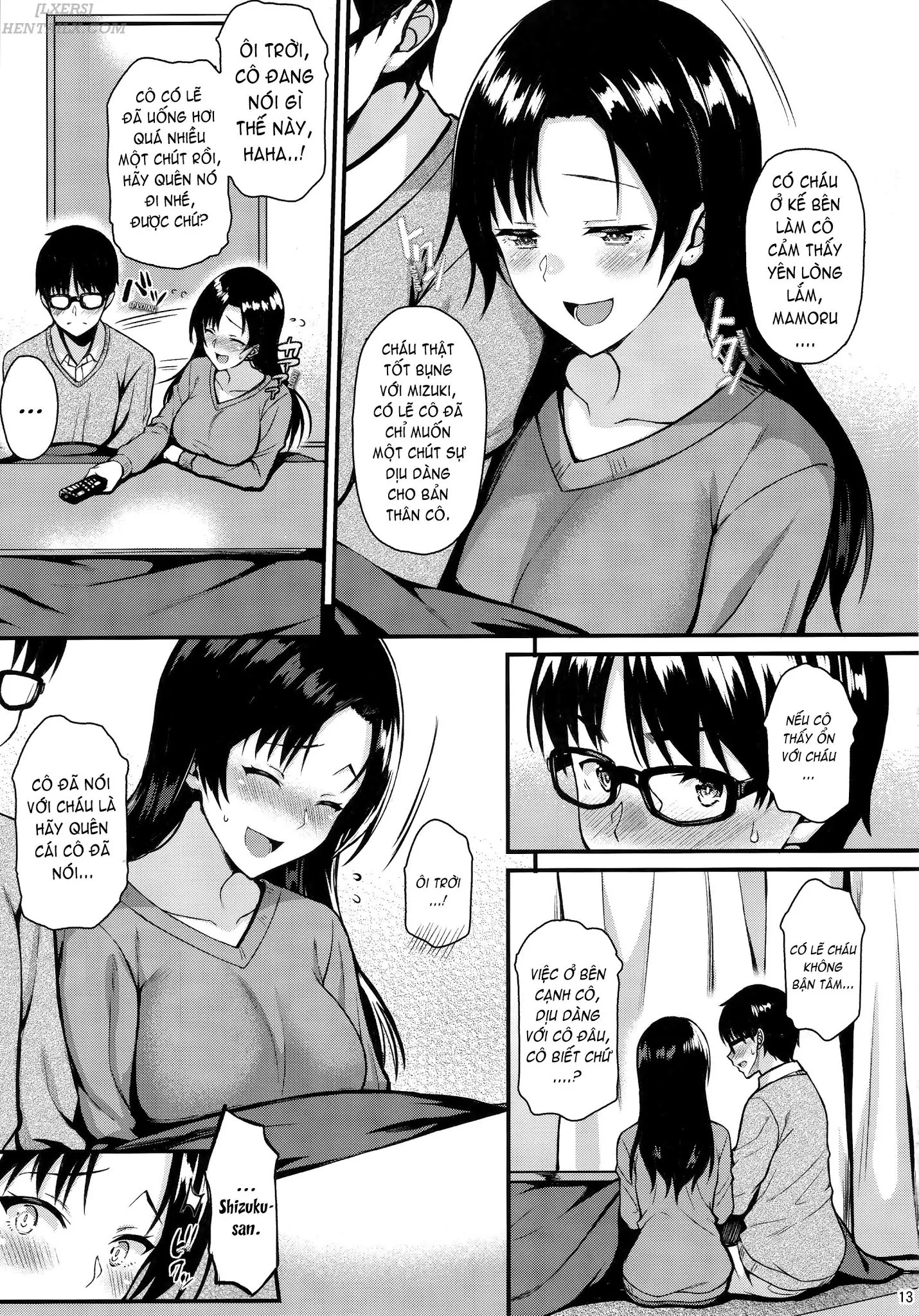 HentaiVN.net - Ảnh 13 - My Neighbor Shizuku-San, My Fondest Desire [Shizuku-San Wa Ore No Omoibito; My Neighbor Shizuku-San, My Fondest Desire] - Oneshot