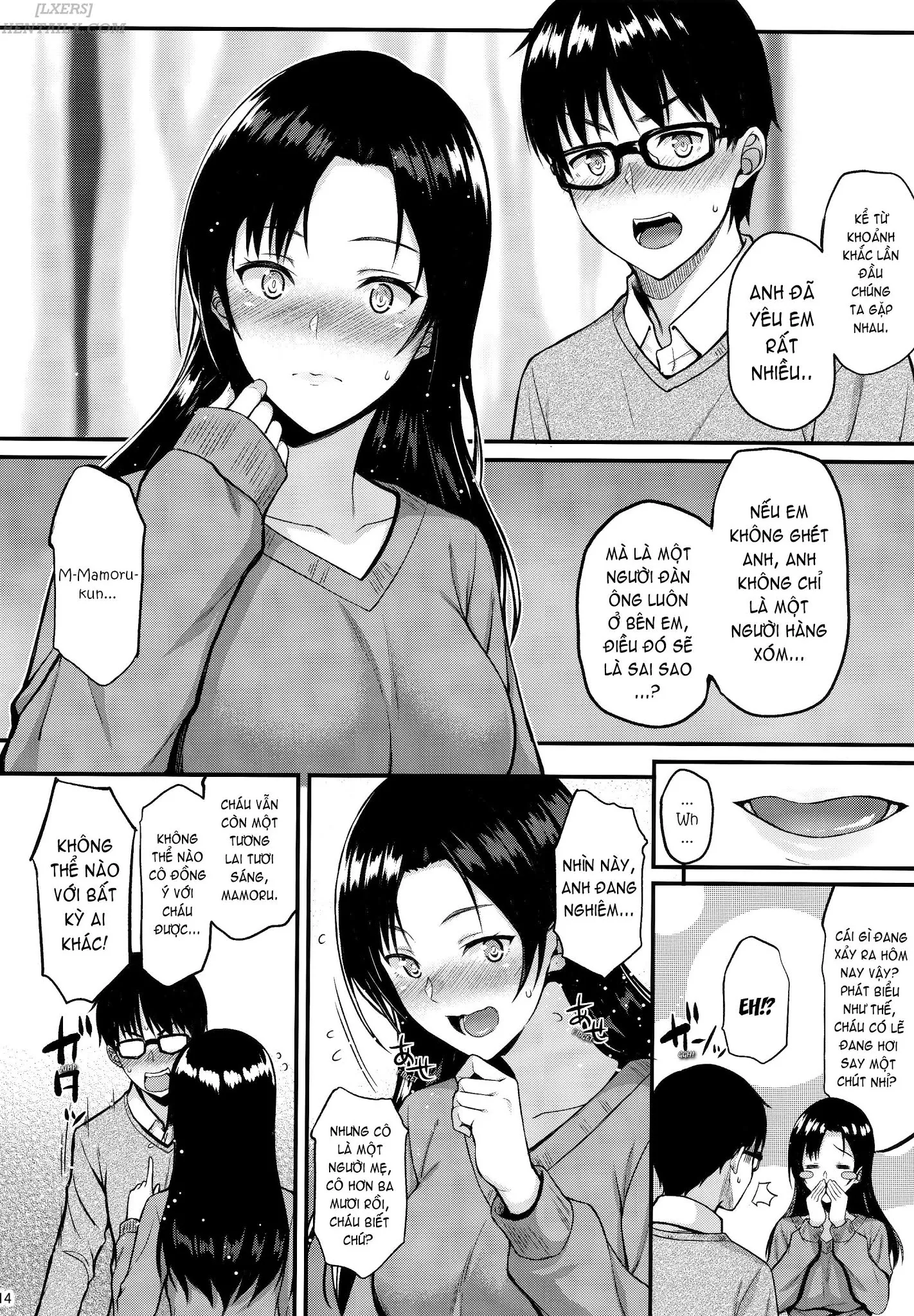 HentaiVN.net - Ảnh 14 - My Neighbor Shizuku-San, My Fondest Desire [Shizuku-San Wa Ore No Omoibito; My Neighbor Shizuku-San, My Fondest Desire] - Oneshot