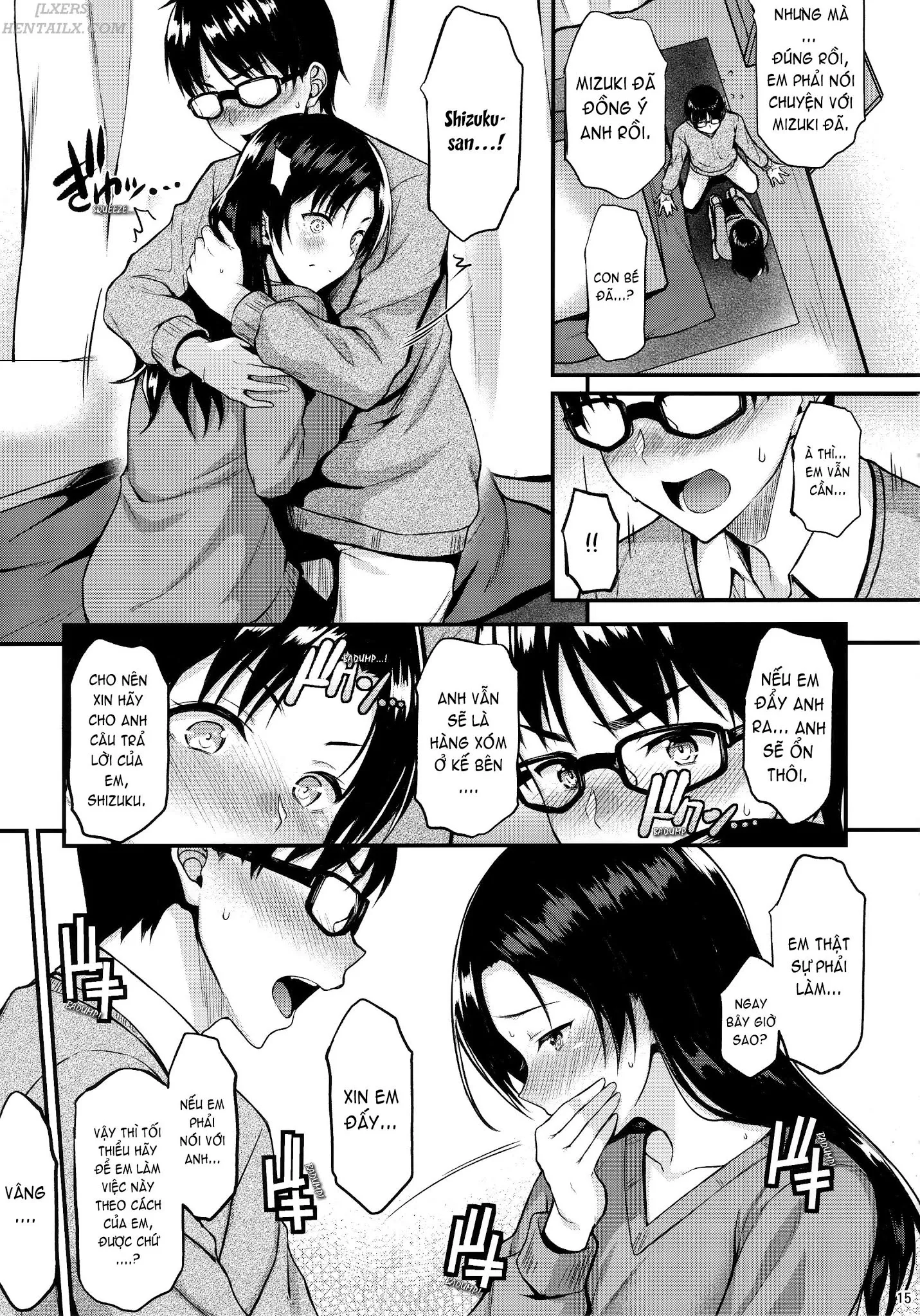 HentaiVN.net - Ảnh 15 - My Neighbor Shizuku-San, My Fondest Desire [Shizuku-San Wa Ore No Omoibito; My Neighbor Shizuku-San, My Fondest Desire] - Oneshot