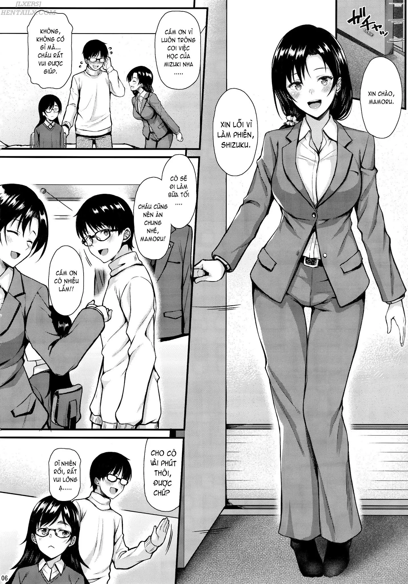HentaiVN.net - Ảnh 6 - My Neighbor Shizuku-San, My Fondest Desire [Shizuku-San Wa Ore No Omoibito; My Neighbor Shizuku-San, My Fondest Desire] - Oneshot