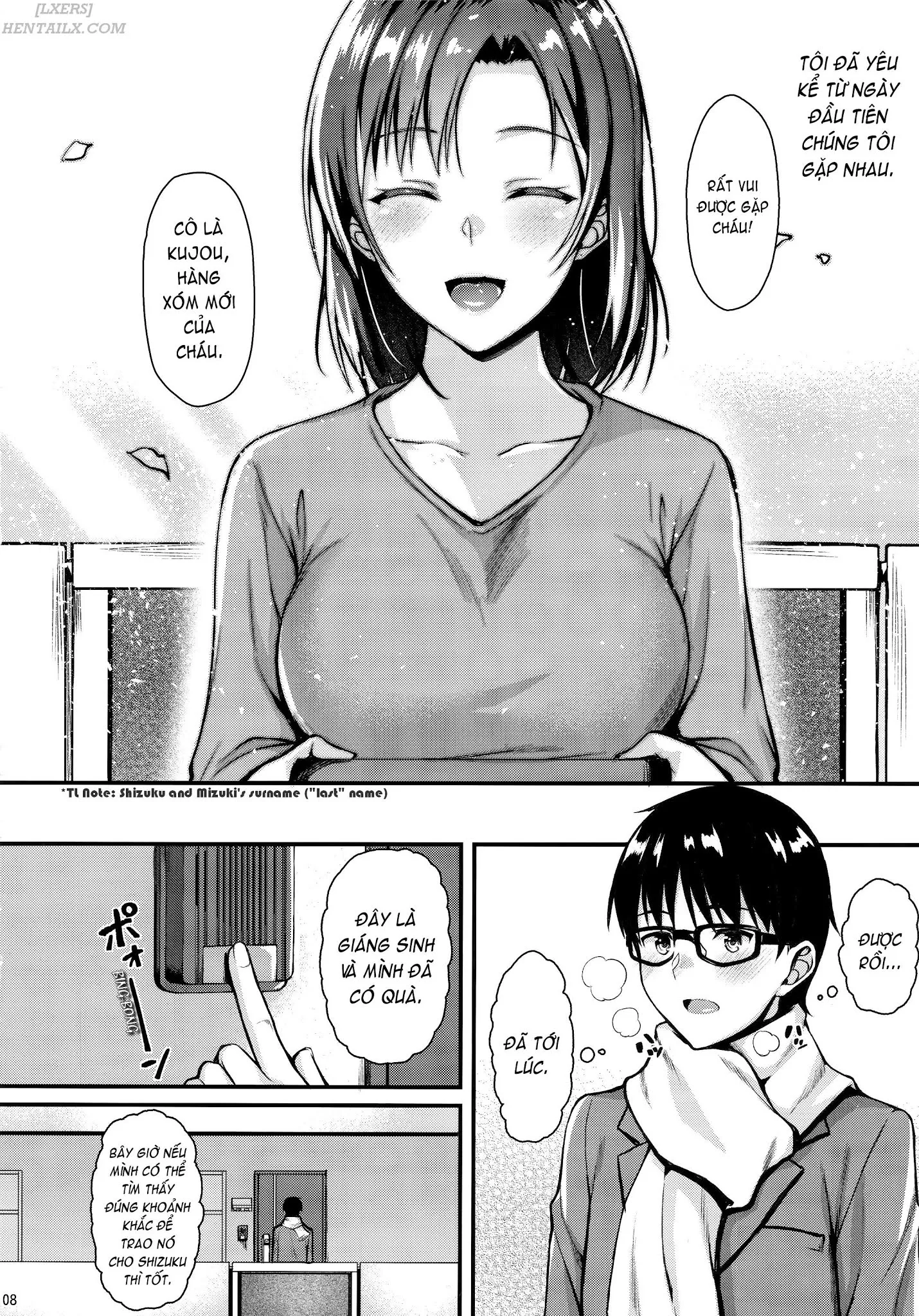 HentaiVN.net - Ảnh 8 - My Neighbor Shizuku-San, My Fondest Desire [Shizuku-San Wa Ore No Omoibito; My Neighbor Shizuku-San, My Fondest Desire] - Oneshot