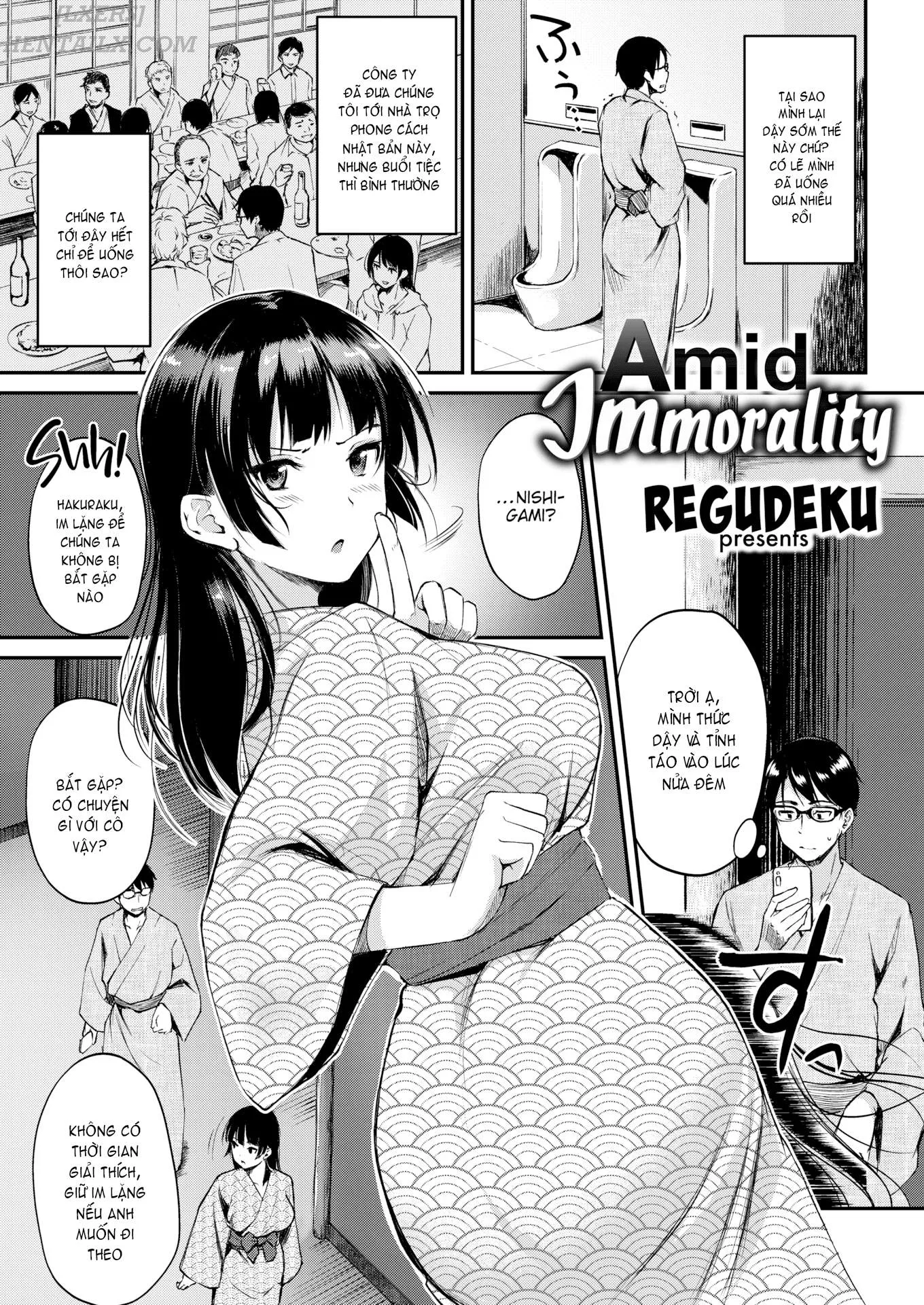 HentaiVN.net - Ảnh 3 - Amid Immorality [Comic Kairakuten BEAST 2019-02] - Oneshot