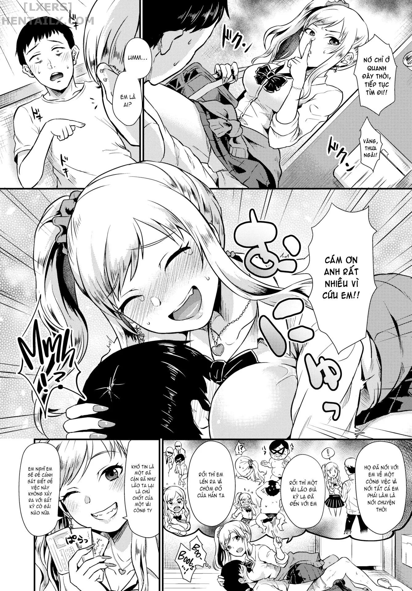 HentaiVN.net - Ảnh 4 - An Uninvited Kogal’s Payback [Comic Bavel 2018-08] - Oneshot
