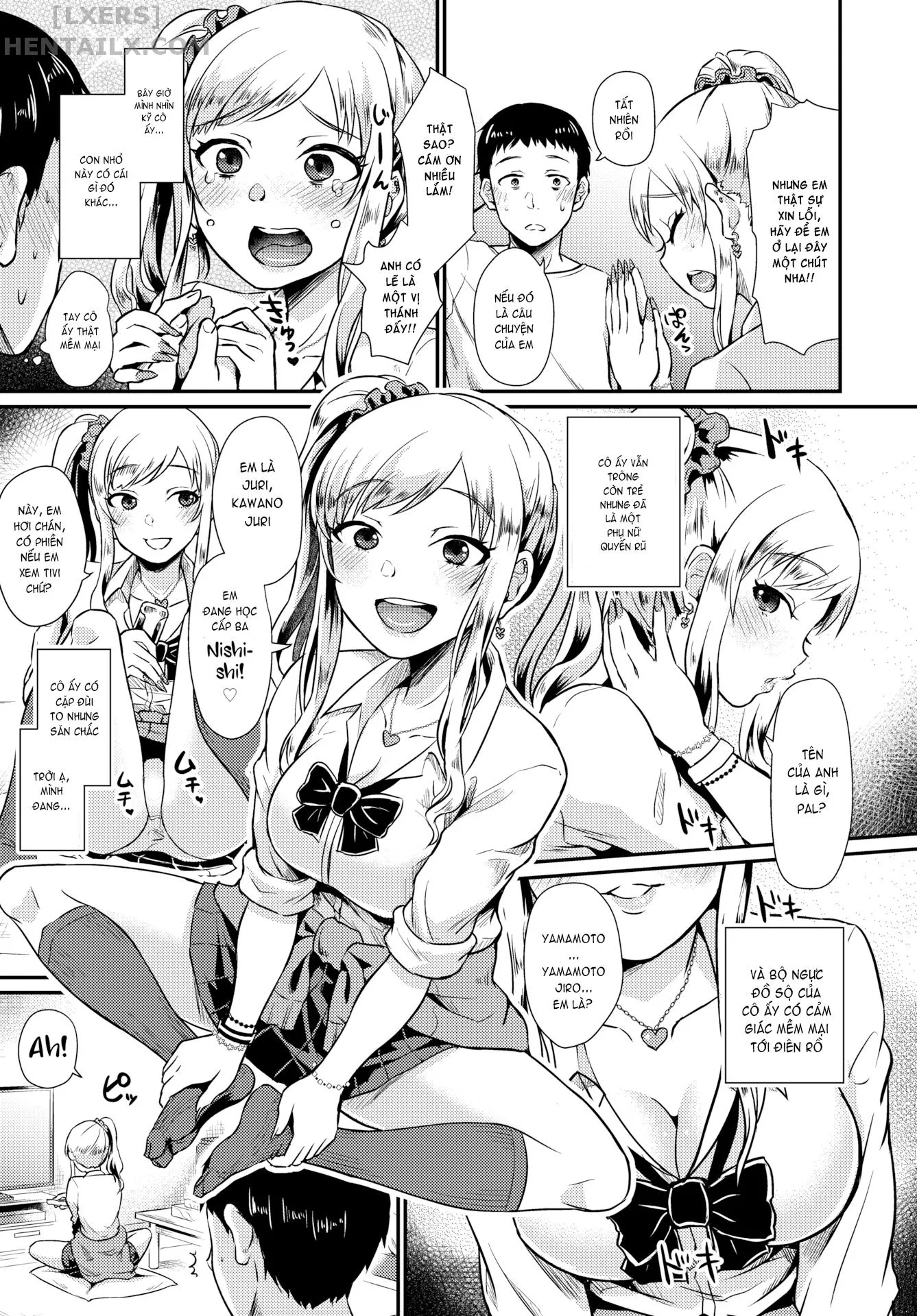 HentaiVN.net - Ảnh 5 - An Uninvited Kogal’s Payback [Comic Bavel 2018-08] - Oneshot