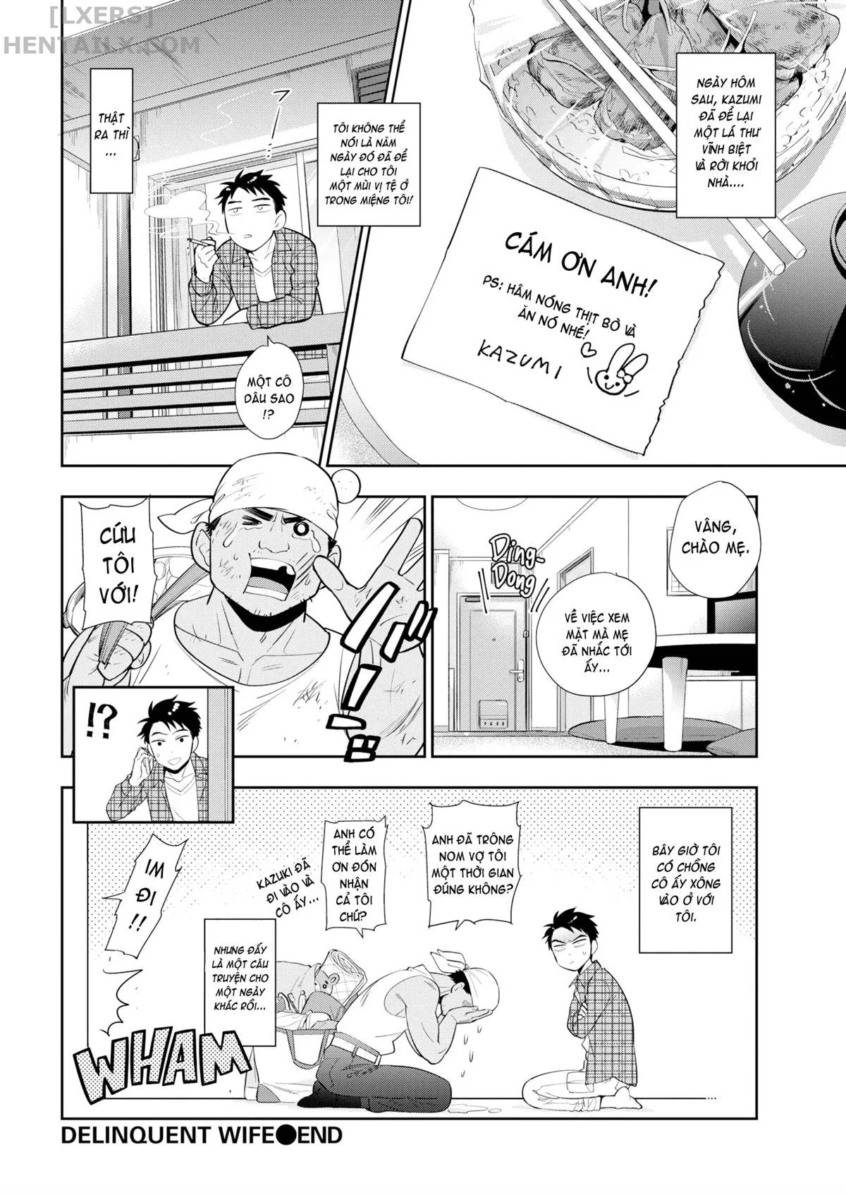 HentaiVN.net - Ảnh 22 - Delinquent Wife [Comic Kairakuten 2016-11] - Oneshot