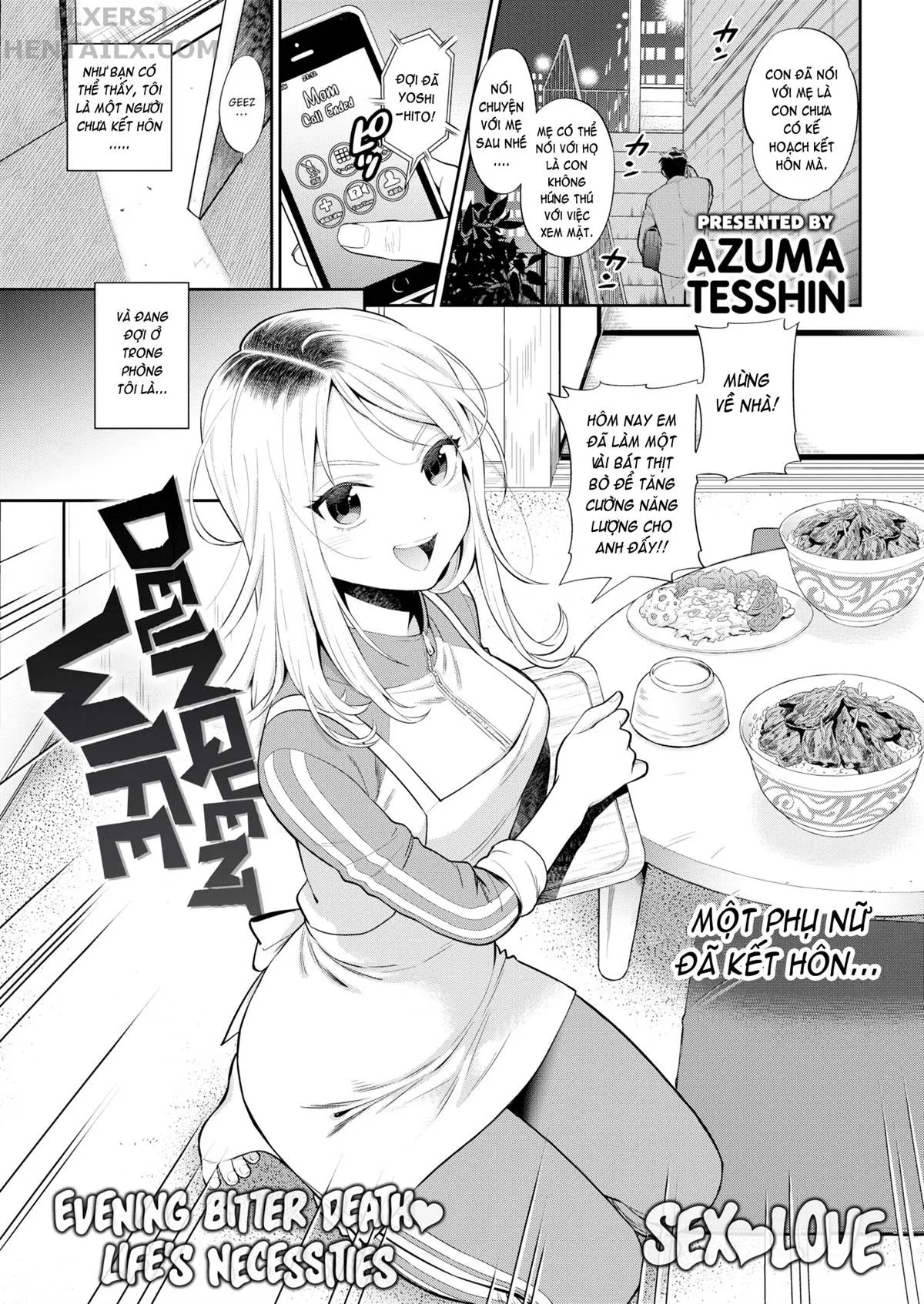 HentaiVN.net - Ảnh 3 - Delinquent Wife [Comic Kairakuten 2016-11] - Oneshot