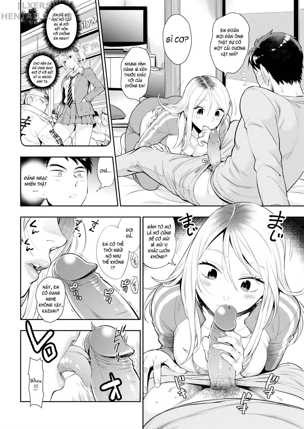 HentaiVN.net - Ảnh 8 - Delinquent Wife [Comic Kairakuten 2016-11] - Oneshot