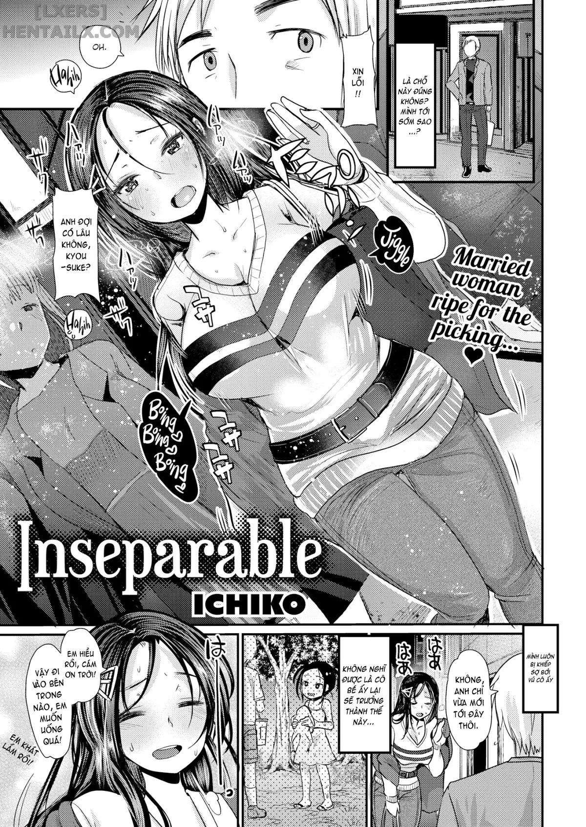 HentaiVN.net - Ảnh 3 - Inseparable [Comic Kairakuten BEAST 2017-02] - Oneshot