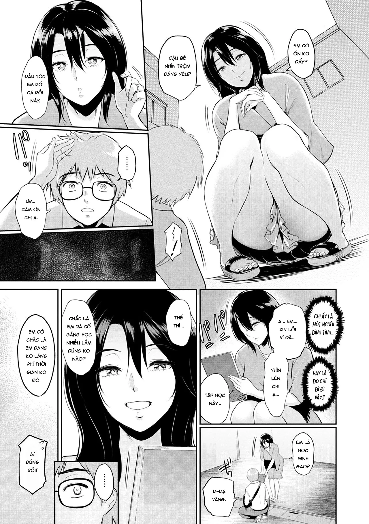 HentaiVN.net - Ảnh 7 - Miwa-san no Nakaniwa de [In Ms Miwa's Courtyard] - Oneshot