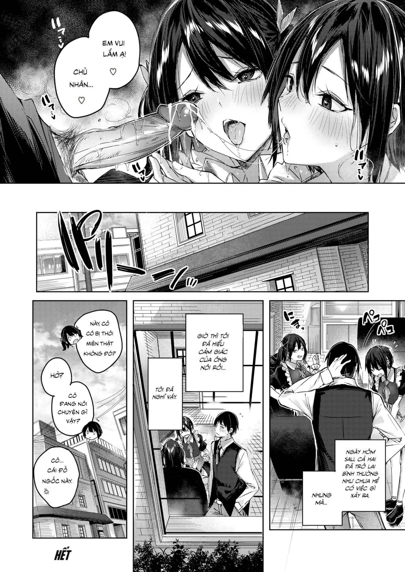 HentaiVN.net - Ảnh 21 - Câu Chuyện Thôi Miên Và 2 Nàng Hầu - 1-shot (không che)