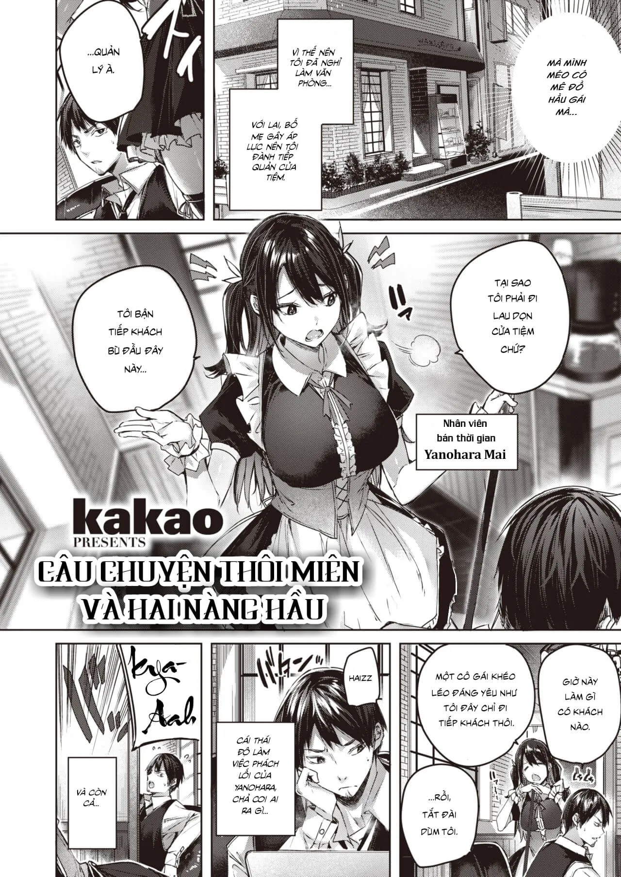 HentaiVN.net - Ảnh 3 - Câu Chuyện Thôi Miên Và 2 Nàng Hầu - Oneshot (có che)