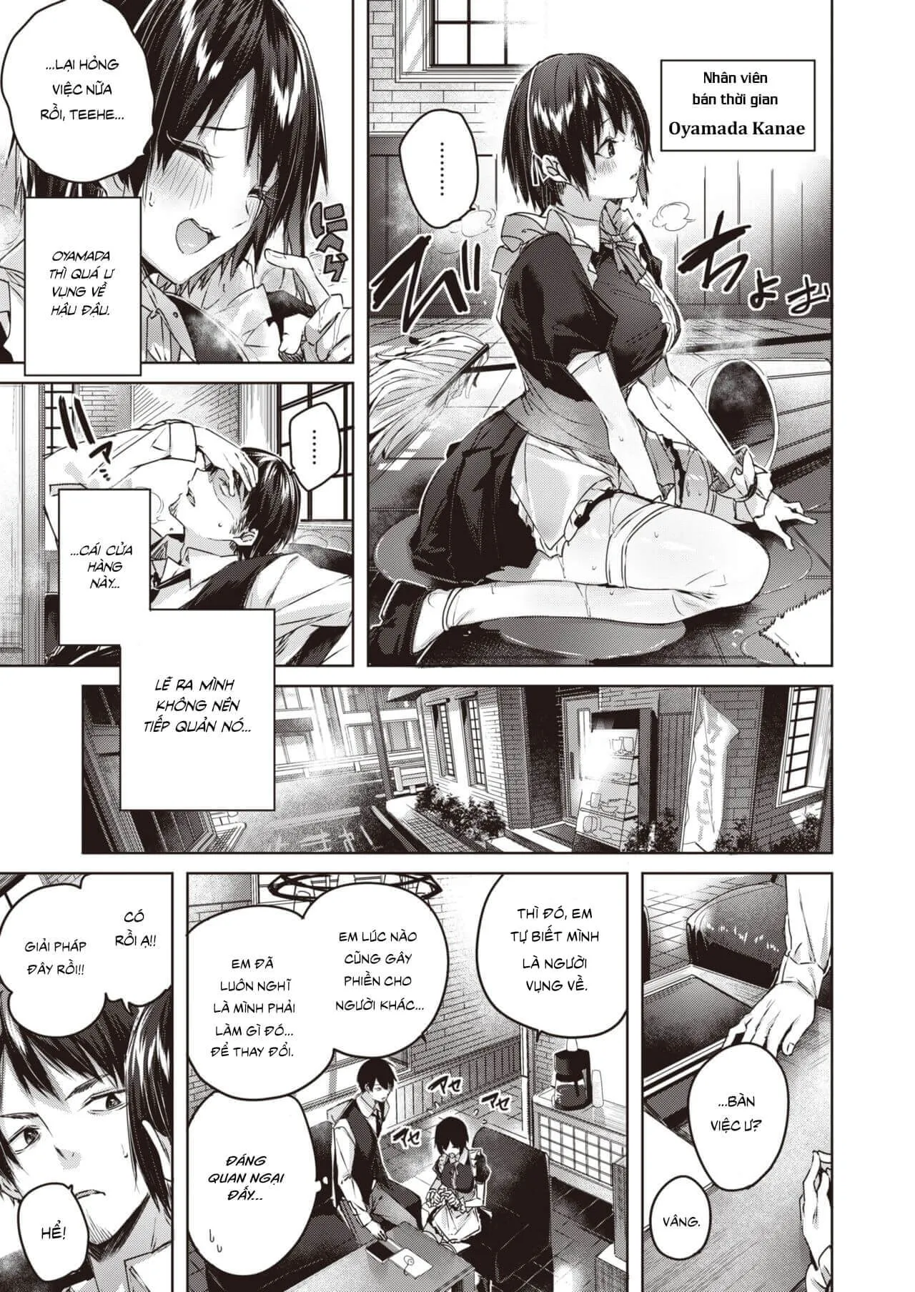 HentaiVN.net - Ảnh 4 - Câu Chuyện Thôi Miên Và 2 Nàng Hầu - Oneshot (có che)