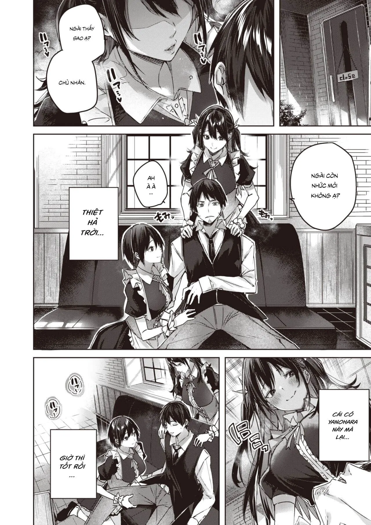 HentaiVN.net - Ảnh 7 - Câu Chuyện Thôi Miên Và 2 Nàng Hầu - Oneshot (có che)