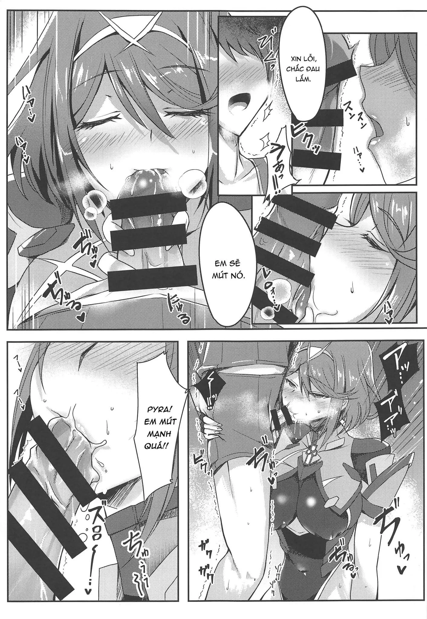 HentaiVN.net - Ảnh 7 - Homura-chan no Ecchi Hon (Xenoblade Chronicles 2) [ホムラちゃんのえっち本 (ゼノブレイド2)] - Oneshot