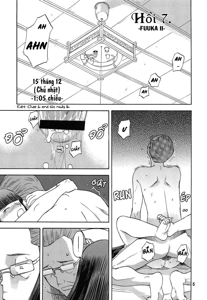 HentaiVN.net - Ảnh 3 - Tuyết xanh rơi giữa nền trời xanh [Blue Snow Blue,blue snow blue] - Hồi 7 - Fuuka II