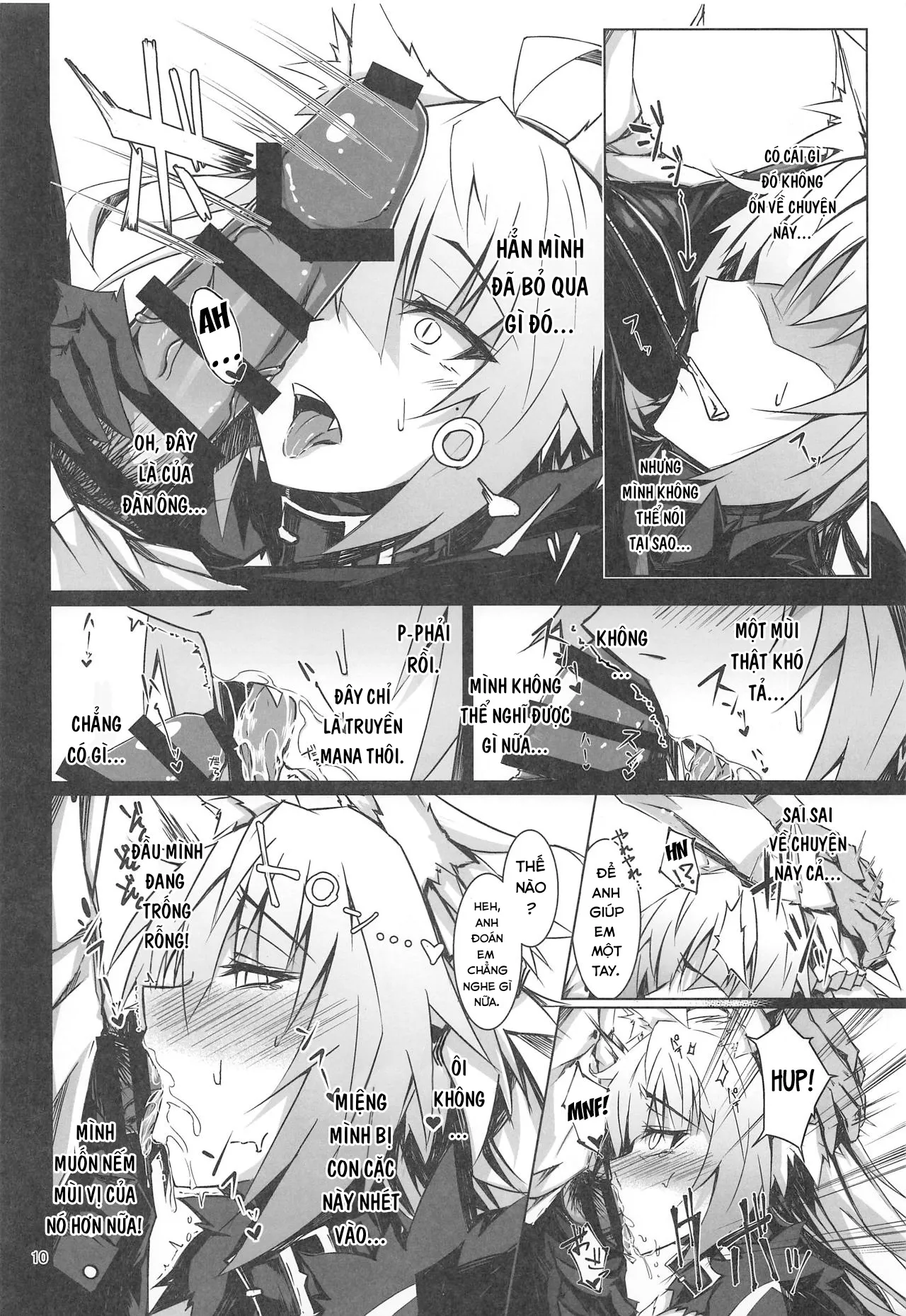 HentaiVN.net - Ảnh 10 - Ryouken wa Mesuinu Rashiku - Oneshot