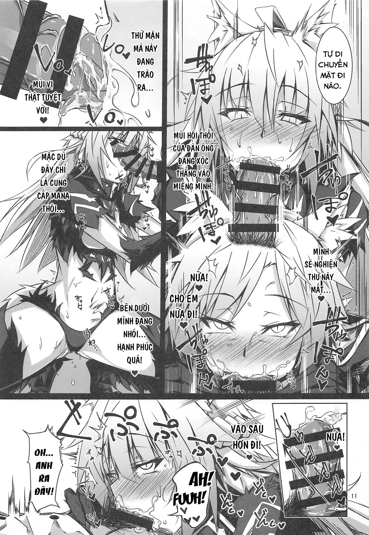 HentaiVN.net - Ảnh 11 - Ryouken wa Mesuinu Rashiku - Oneshot