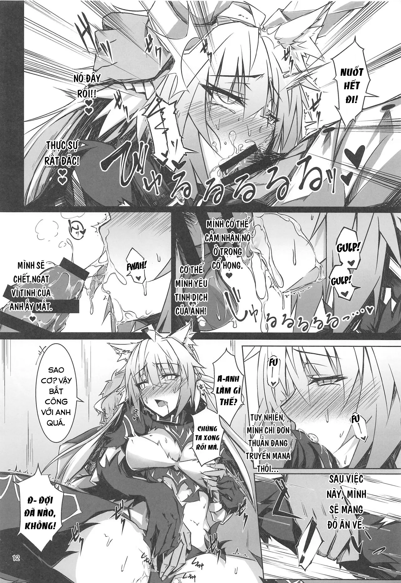 HentaiVN.net - Ảnh 12 - Ryouken wa Mesuinu Rashiku - Oneshot