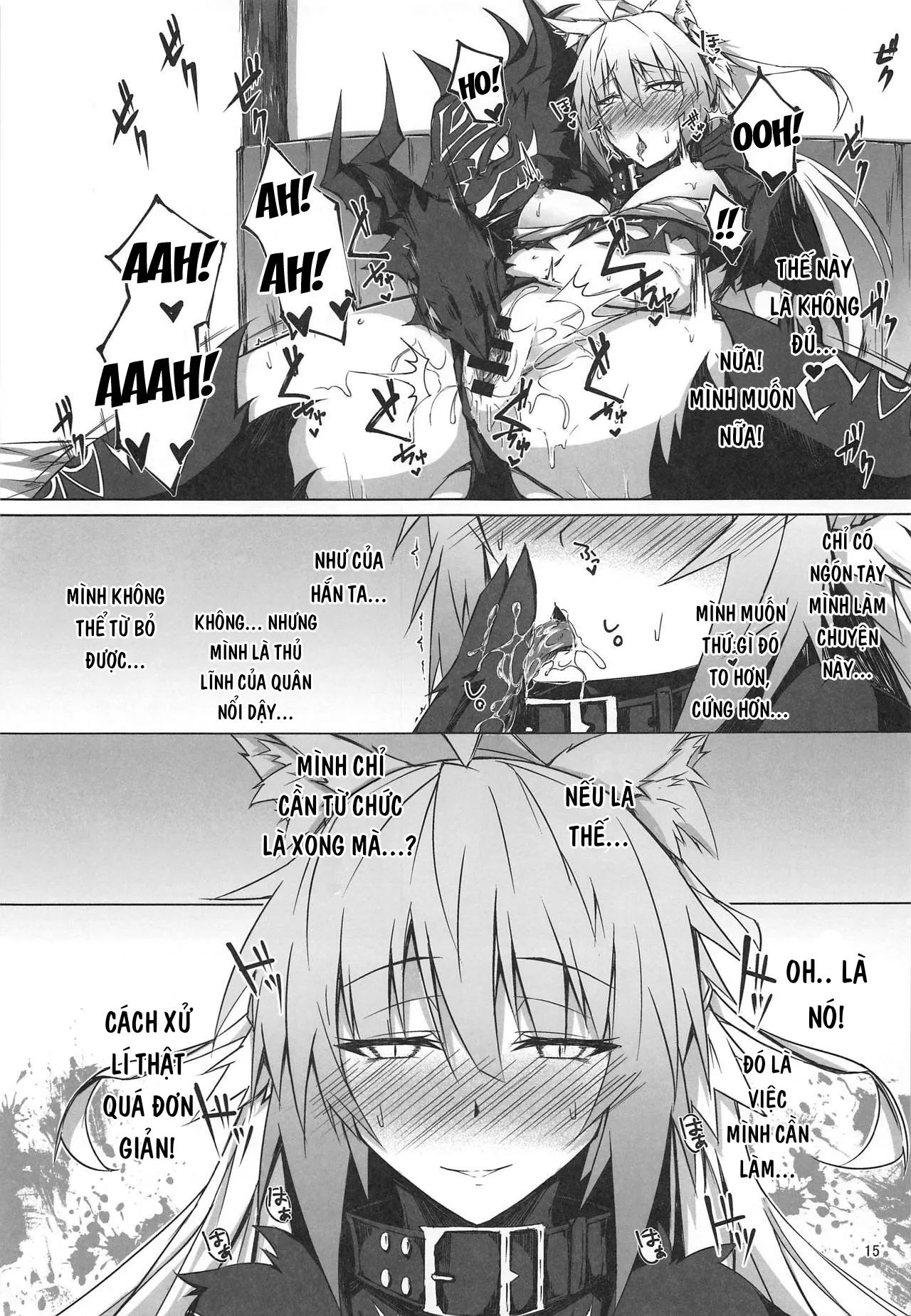 HentaiVN.net - Ảnh 14 - Ryouken wa Mesuinu Rashiku - Oneshot