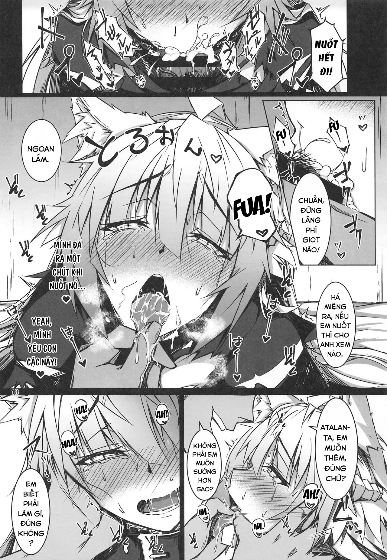 HentaiVN.net - Ảnh 17 - Ryouken wa Mesuinu Rashiku - Oneshot