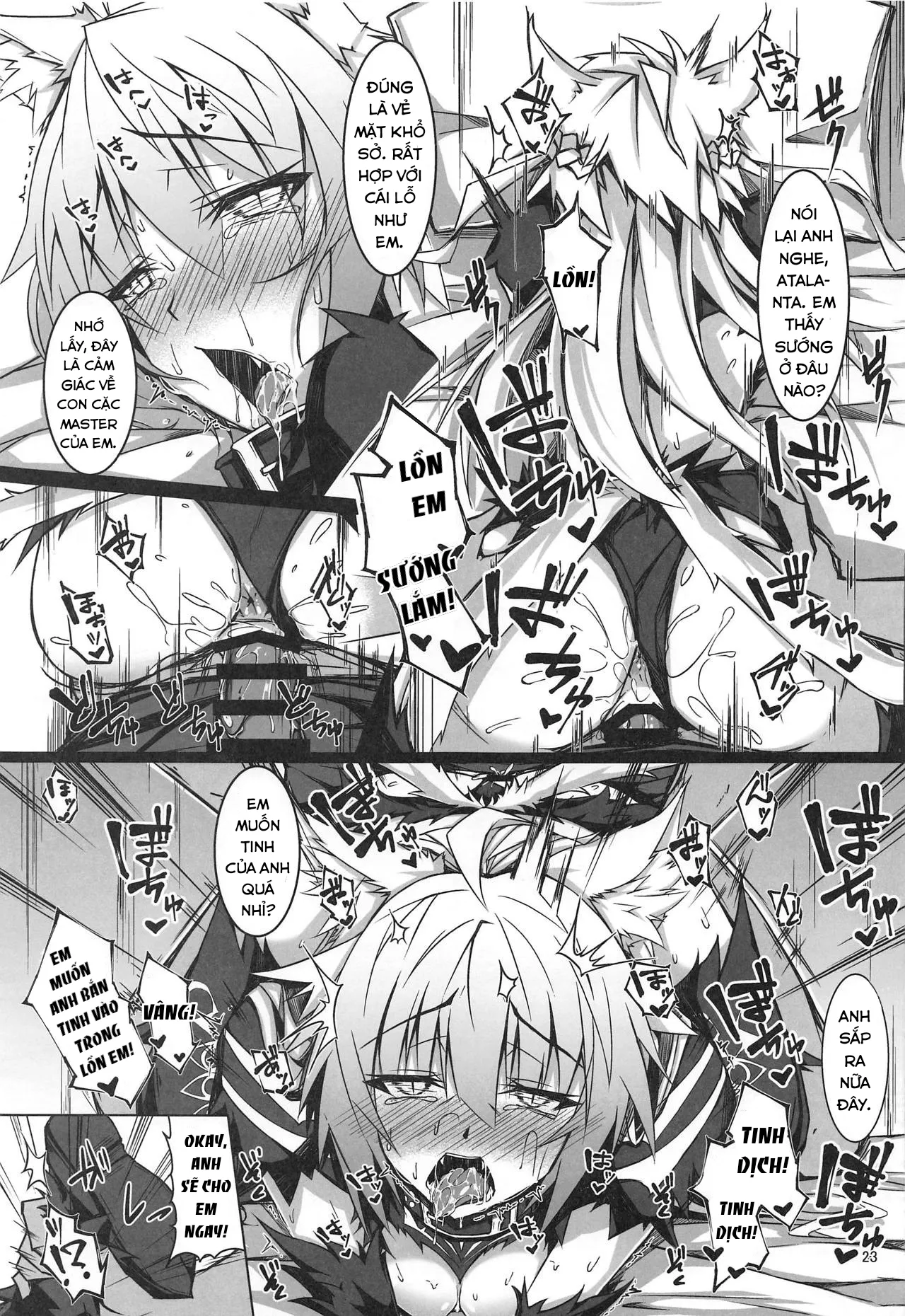HentaiVN.net - Ảnh 20 - Ryouken wa Mesuinu Rashiku - Oneshot