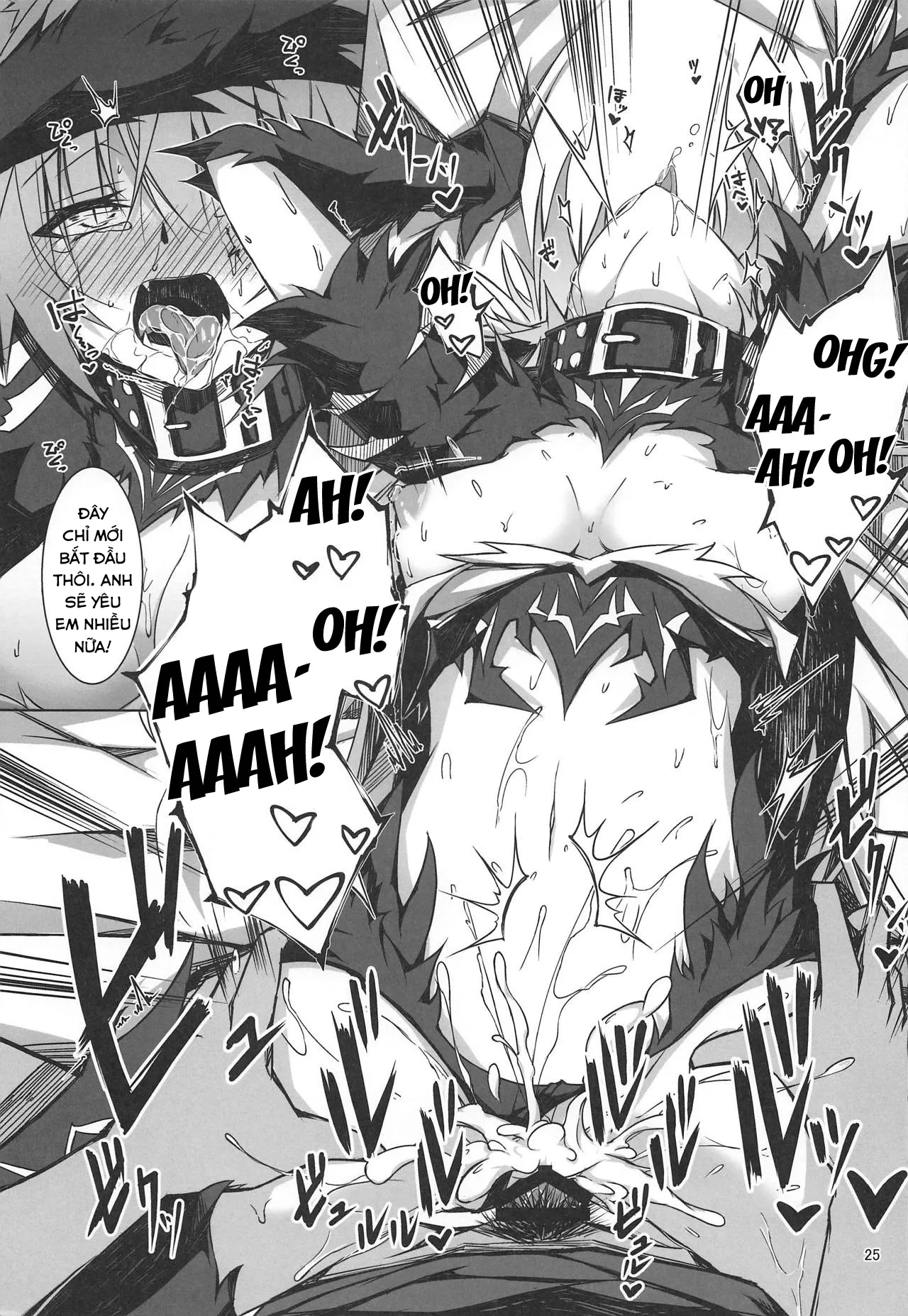 HentaiVN.net - Ảnh 21 - Ryouken wa Mesuinu Rashiku - Oneshot