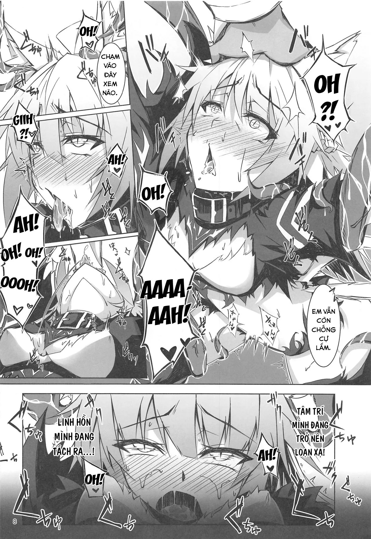 HentaiVN.net - Ảnh 8 - Ryouken wa Mesuinu Rashiku - Oneshot