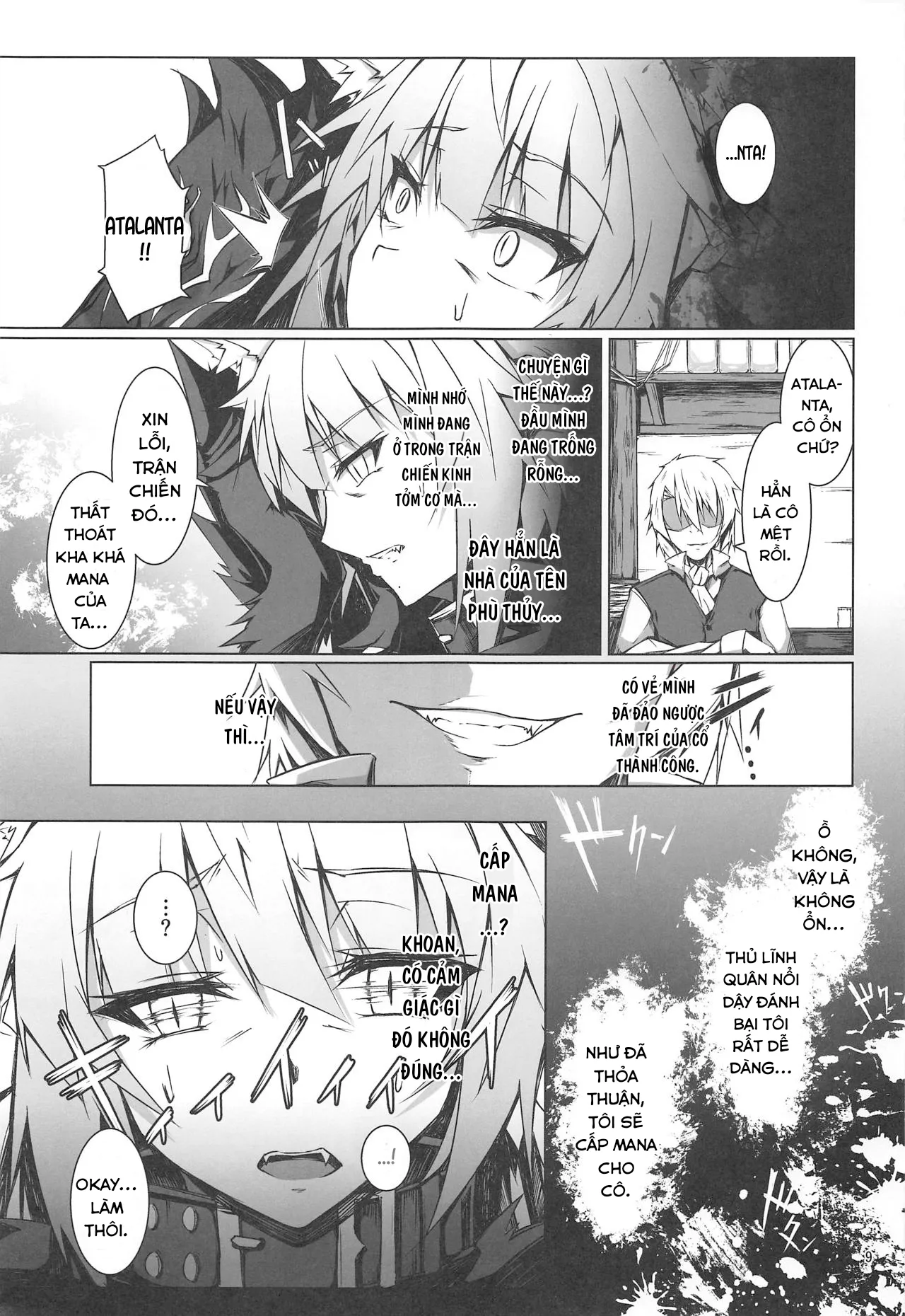 HentaiVN.net - Ảnh 9 - Ryouken wa Mesuinu Rashiku - Oneshot