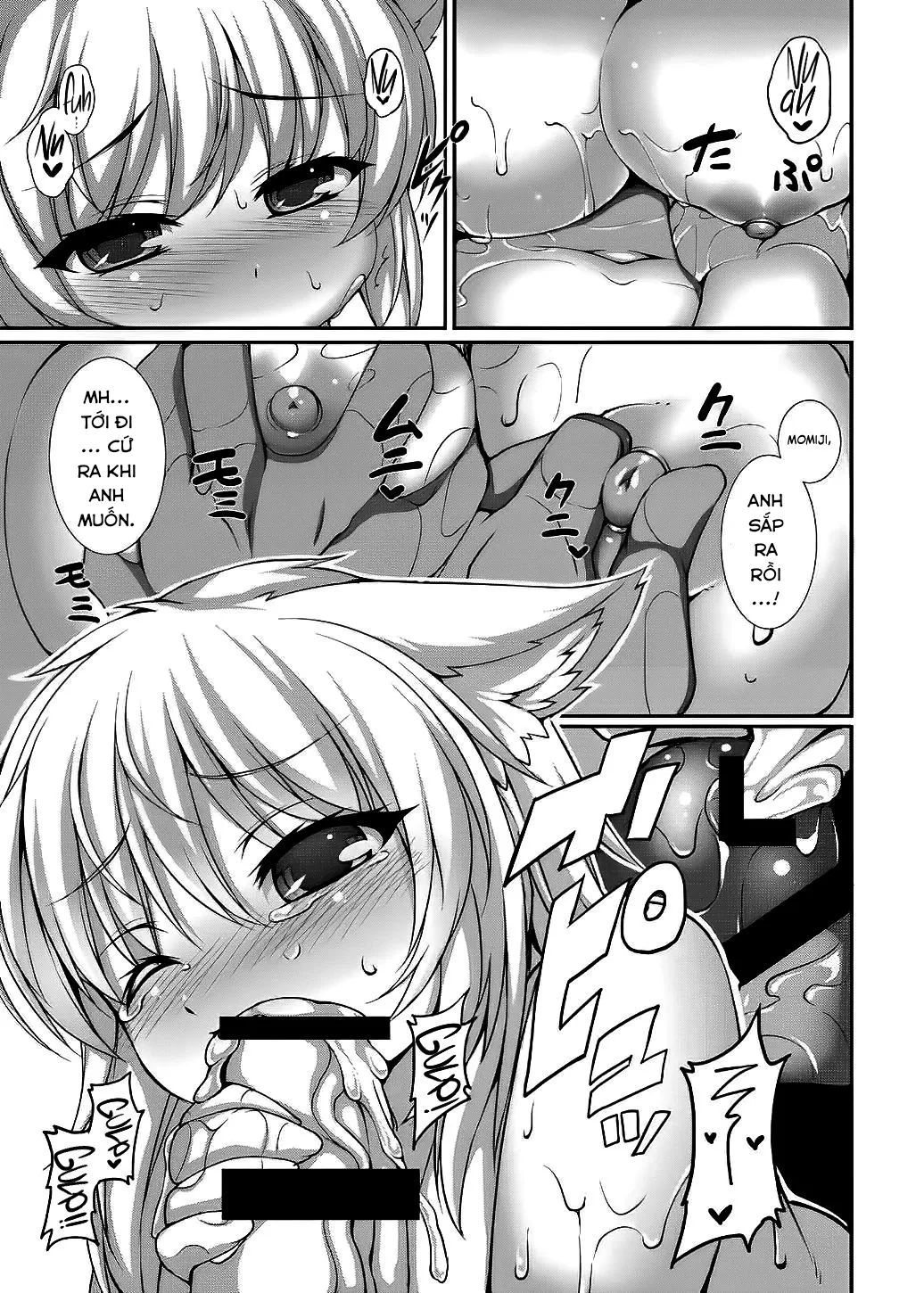HentaiVN.net - Ảnh 10 - Inubashiri's Plan to Make Lots of Babies Peaceful Getaway (Touhou Project) [Inubashiri Ryousan Keikaku Kanwa Kyuukei] - Oneshot