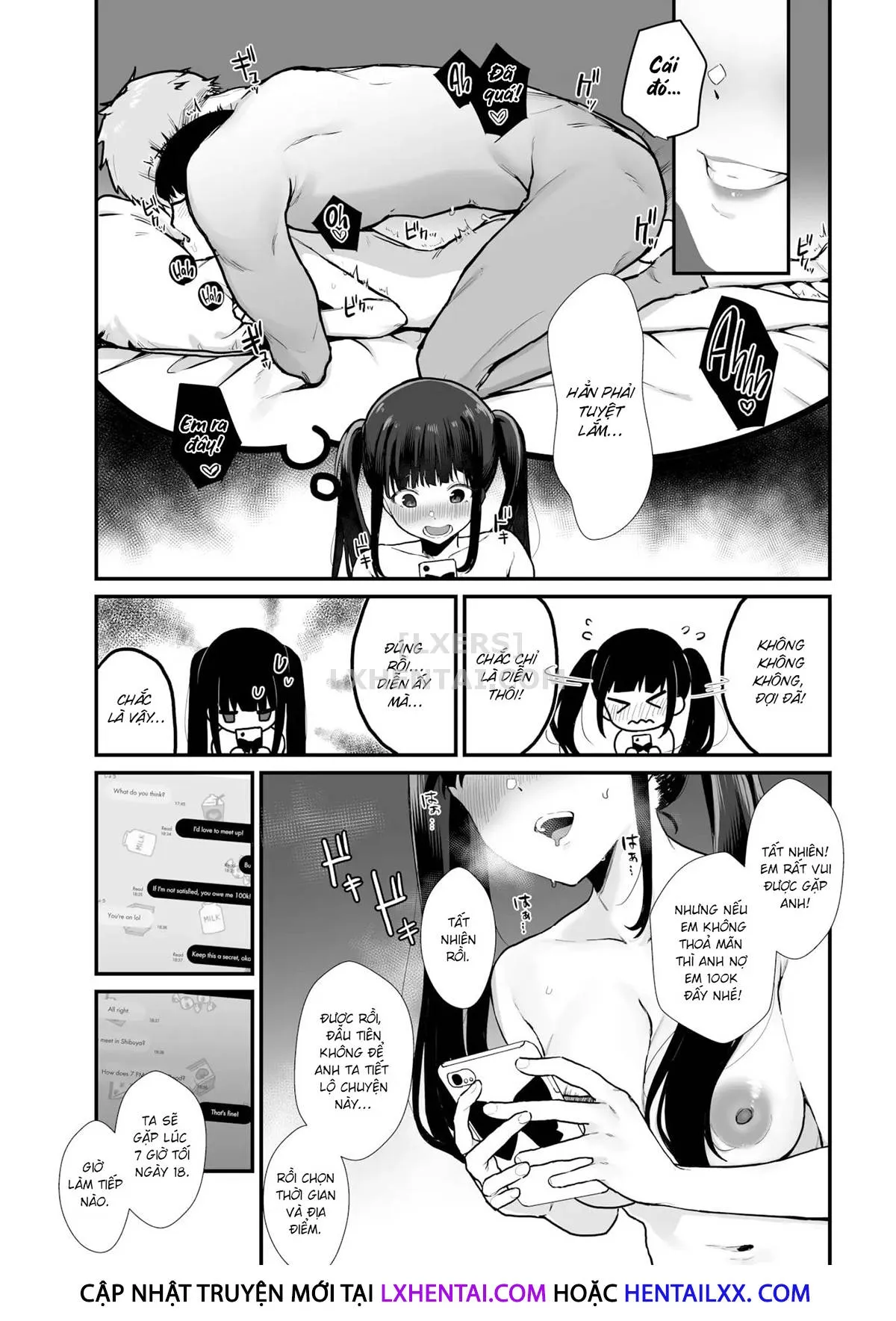HentaiVN.net - Ảnh 5 - Girls Her Age Want To Be Put in Their Place [Comic Kairakuten 2021-02] - Oneshot