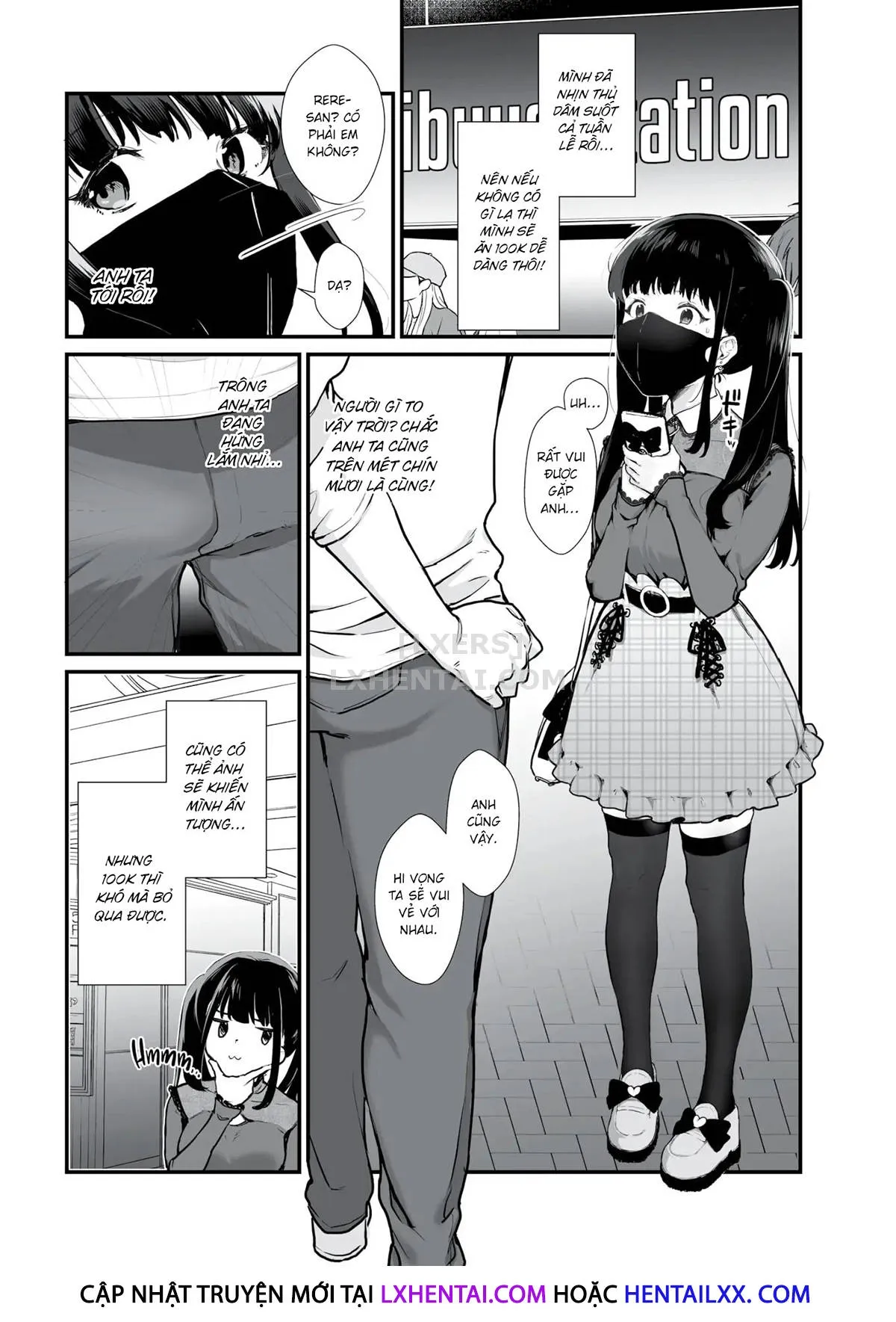 HentaiVN.net - Ảnh 6 - Girls Her Age Want To Be Put in Their Place [Comic Kairakuten 2021-02] - Oneshot