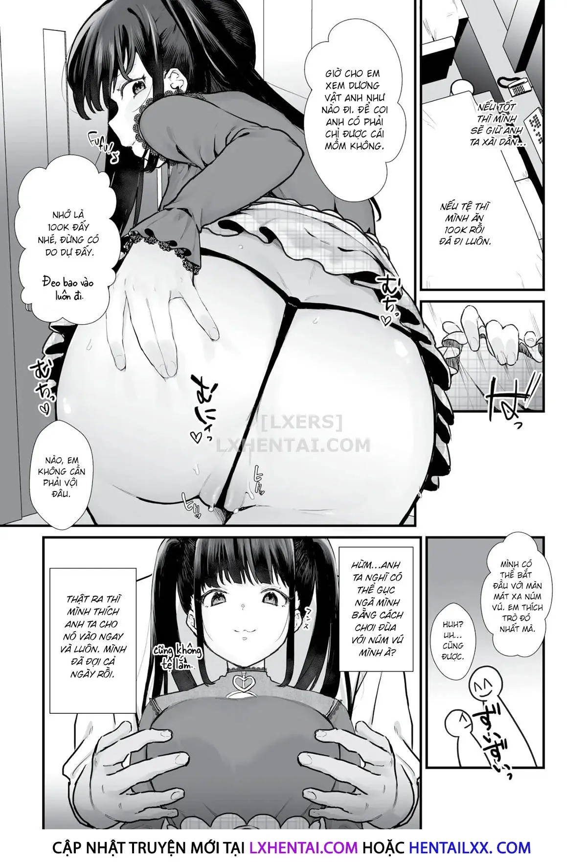 HentaiVN.net - Ảnh 7 - Girls Her Age Want To Be Put in Their Place [Comic Kairakuten 2021-02] - Oneshot