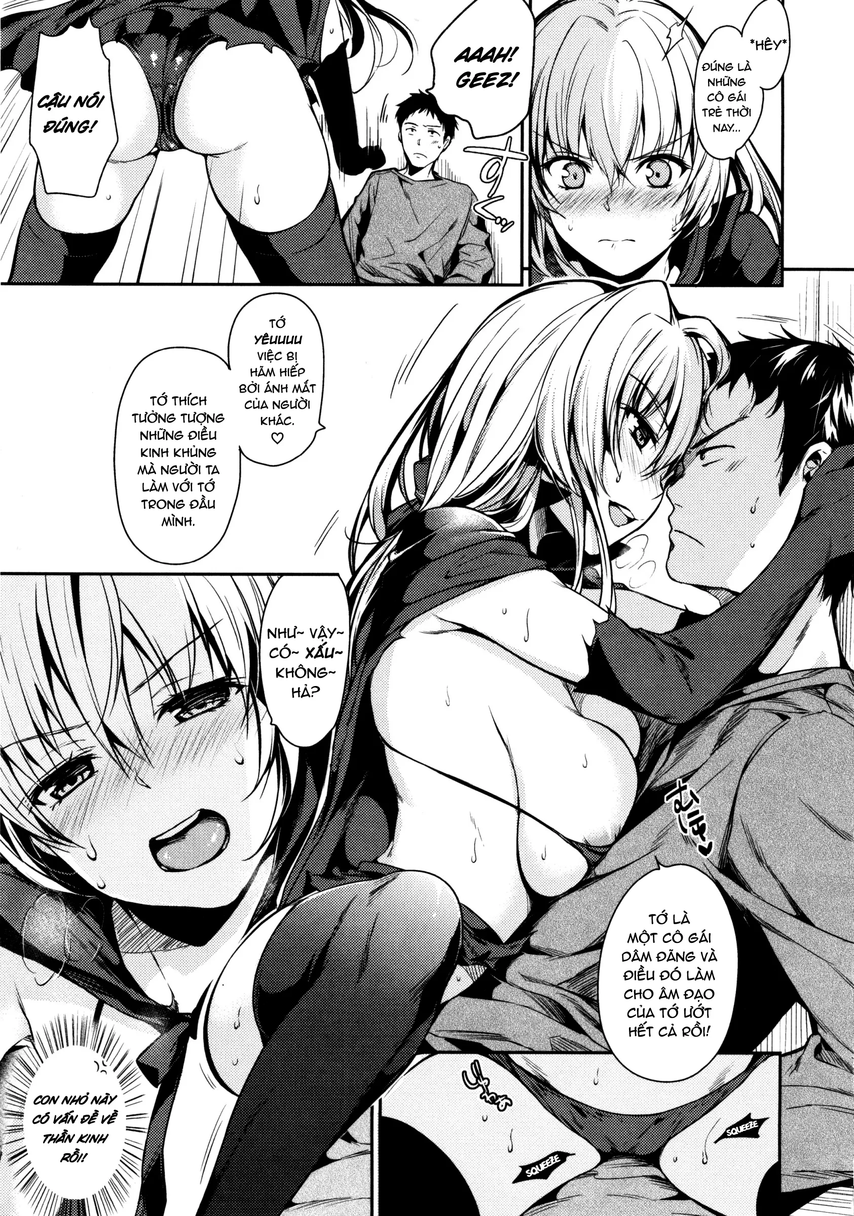 HentaiVN.net - Ảnh 5 - Sunao na Amanojaku [Honest Amanojaku] - Oneshot