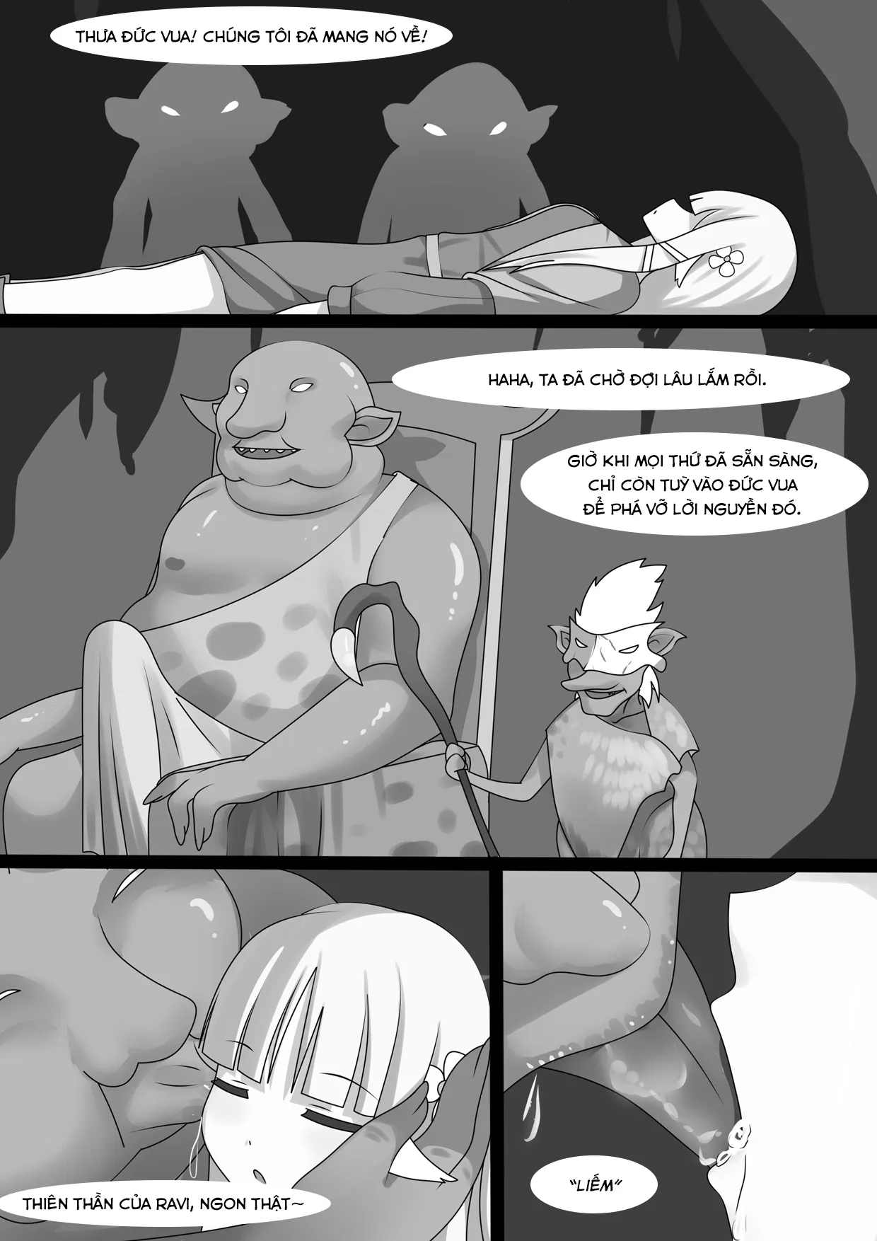 HentaiVN.net - Ảnh 7 - Lũ Orc Đột Kích [Orc Counter Attacks] - Chap 1