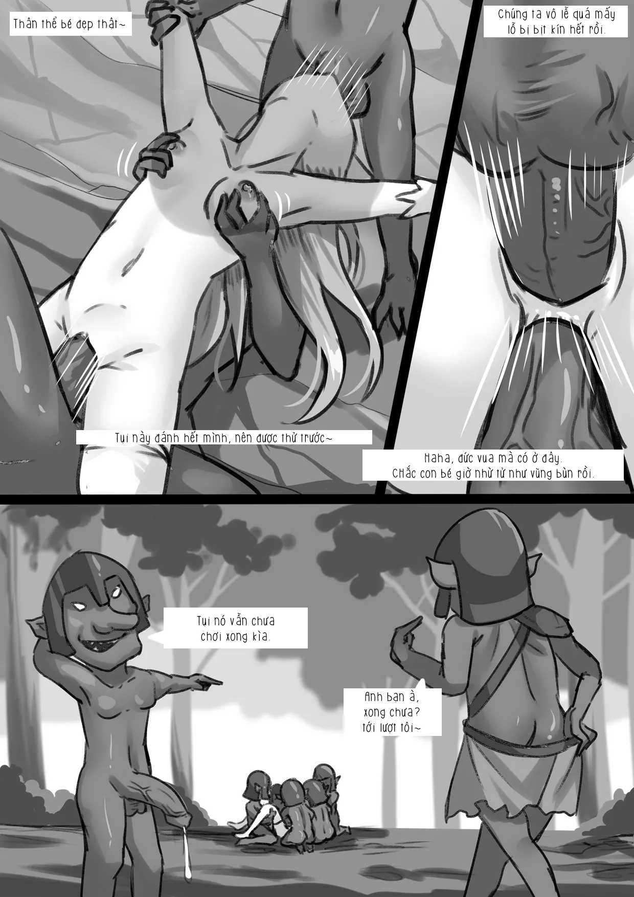 HentaiVN.net - Ảnh 10 - Lũ Orc Đột Kích [Orc Counter Attacks] - Chap 2