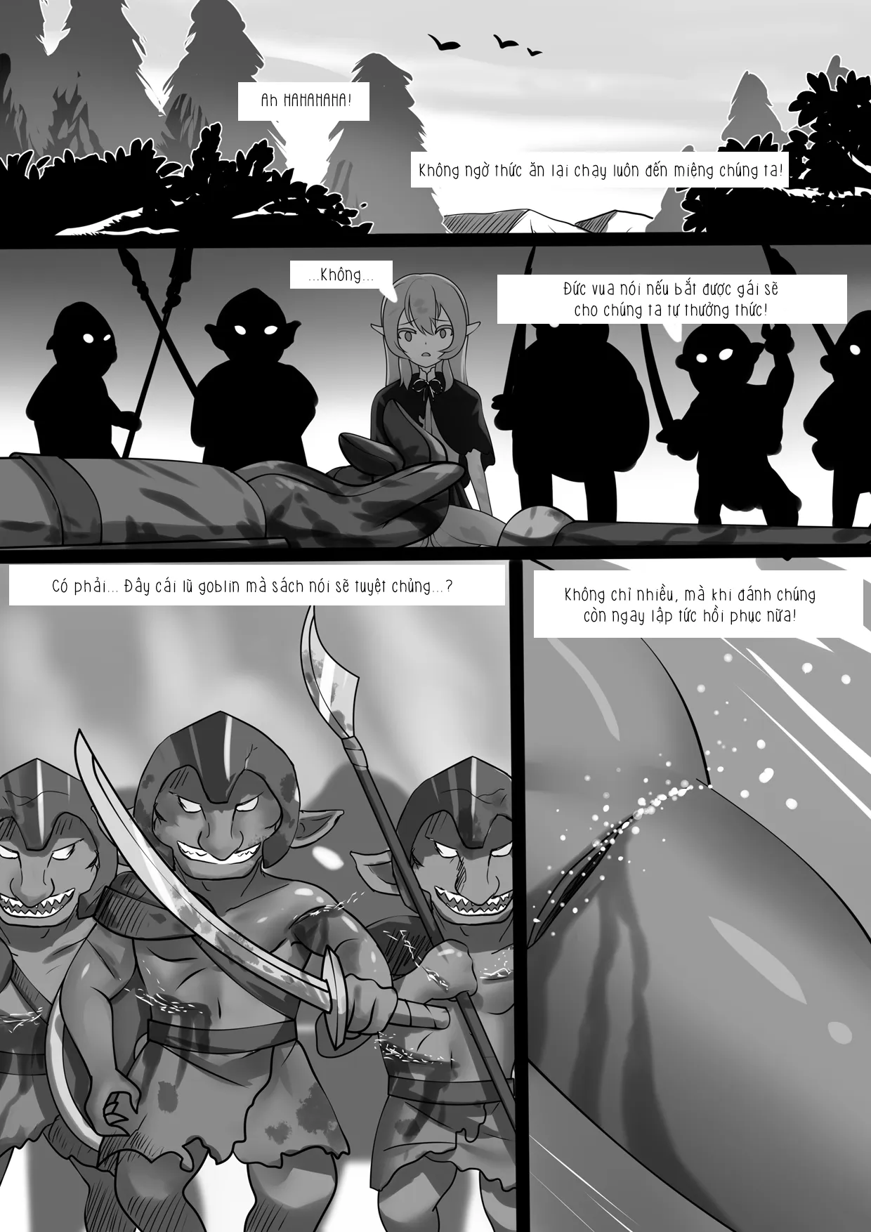 HentaiVN.net - Ảnh 4 - Lũ Orc Đột Kích [Orc Counter Attacks] - Chap 2