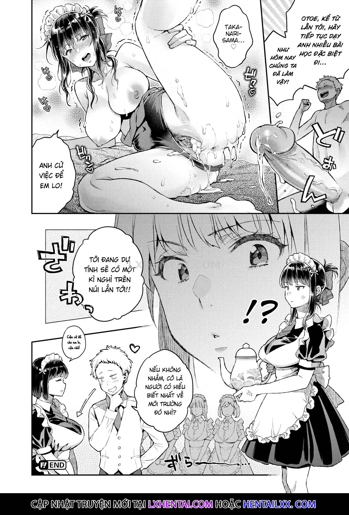 HentaiVN.net - Ảnh 22 - The Personal Feelings of the Saijouin Family's Maid [Comic X-Eros #90] - Oneshot