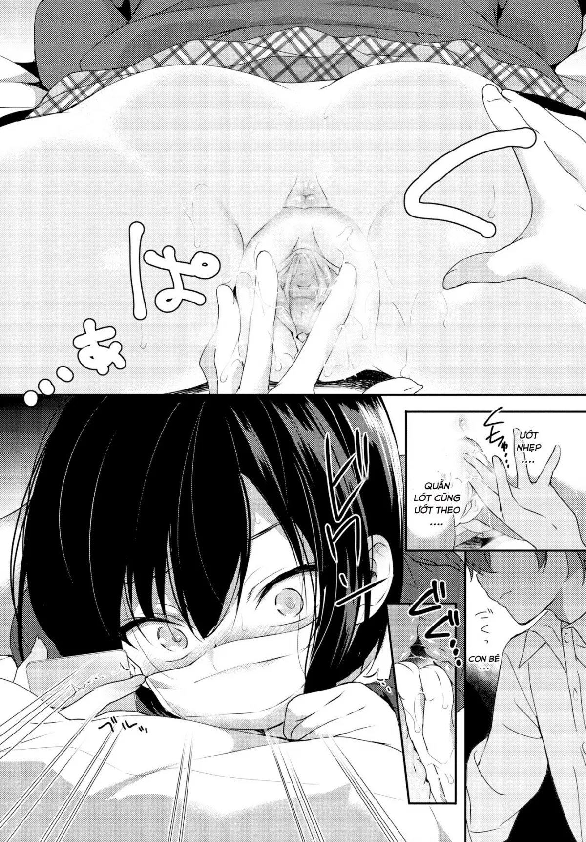 HentaiVN.net - Ảnh 8 - Con mèo con mất nết [Kitten on the Bed] - Oneshot