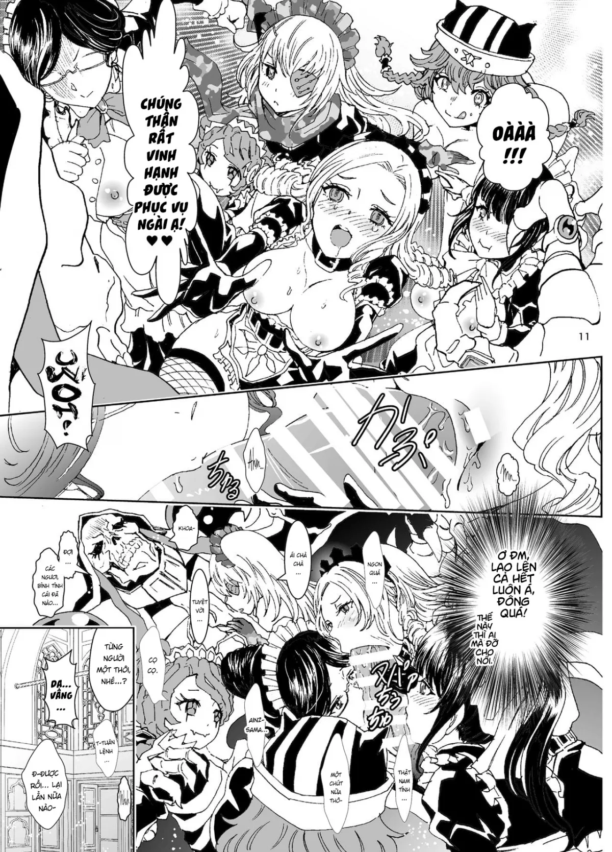 HentaiVN.net - Ảnh 11 - Nazarick Biyori 4 (Overlord) [ナザリックびより4 (オーバーロード) [英訳]] - Chương 4