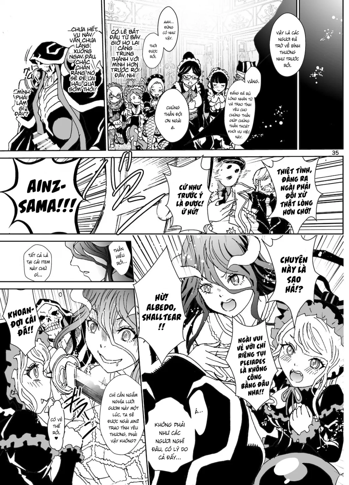 HentaiVN.net - Ảnh 34 - Nazarick Biyori 4 (Overlord) [ナザリックびより4 (オーバーロード) [英訳]] - Chương 4