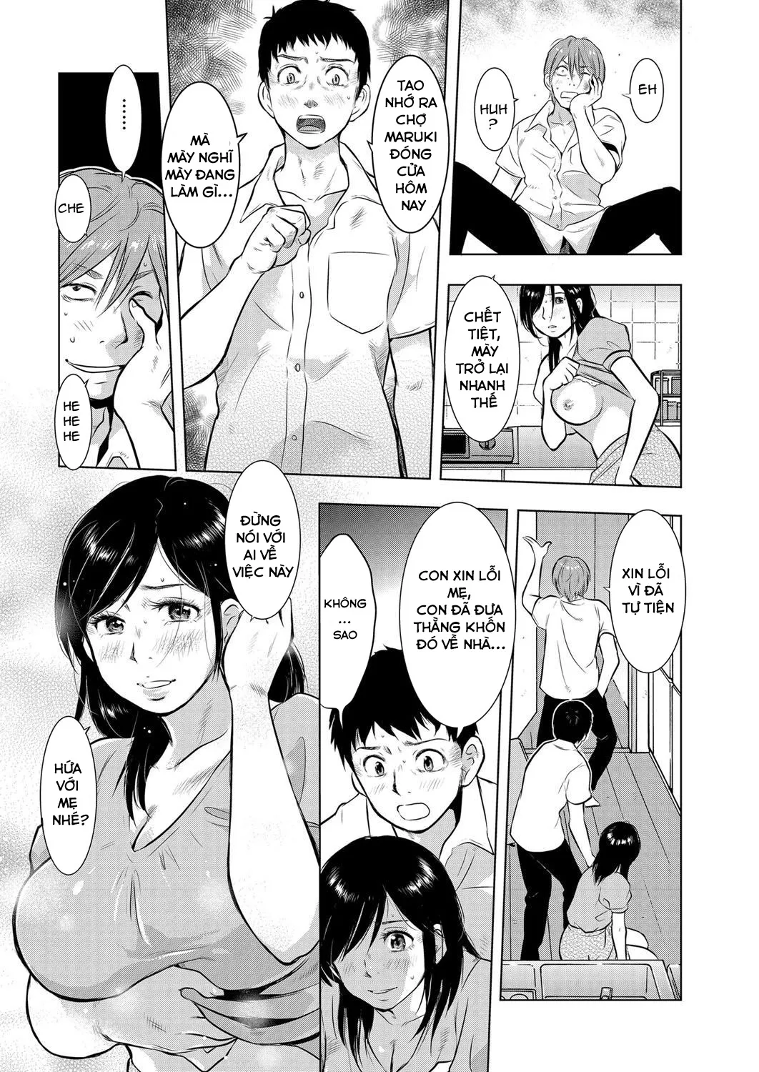 HentaiVN.net - Ảnh 14 - Ikebukuro Boshi Soukan Nikki [Ikebukuro Mother Son Incest Diary (Hitozuma Zoukan - COMIC Kuriberon DUMA Vol. 3)] - Oneshot