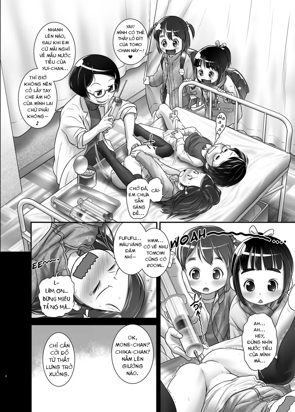 HentaiVN.net - Ảnh 6 - Oshikko Sensei ~ Chap 6 - Chap 6