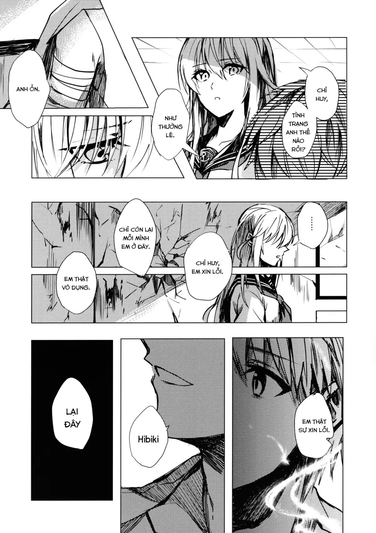HentaiVN.net - Ảnh 6 - Mitsumeru Sono Saki ni Kimi no Sugata (Kantai Collection -KanColle-) [The Remnant of Your Ensnaring Silhoutte (Kantai Collection -KanColle-)] - Oneshot