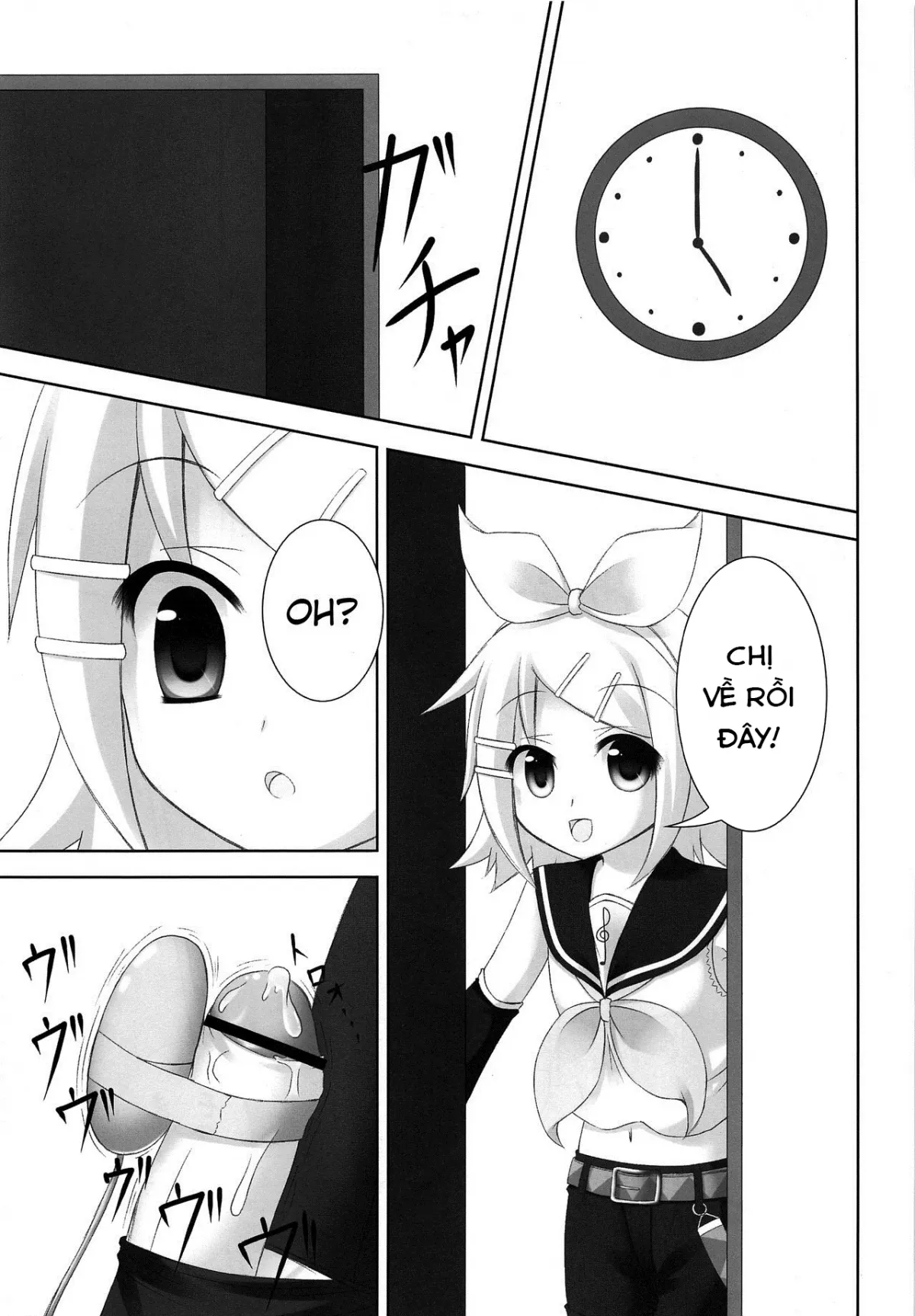 HentaiVN.net - Ảnh 11 - Oshioki Len kyun (VOCALOID) [Len-kyun's Punishment (VOCALOID), お仕置きレンきゅん (VOCALOID)] - Oneshot