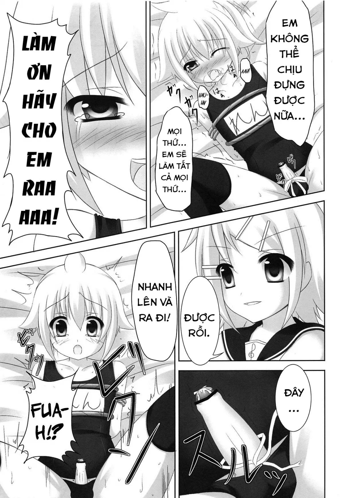 HentaiVN.net - Ảnh 25 - Oshioki Len kyun (VOCALOID) [Len-kyun's Punishment (VOCALOID), お仕置きレンきゅん (VOCALOID)] - Oneshot