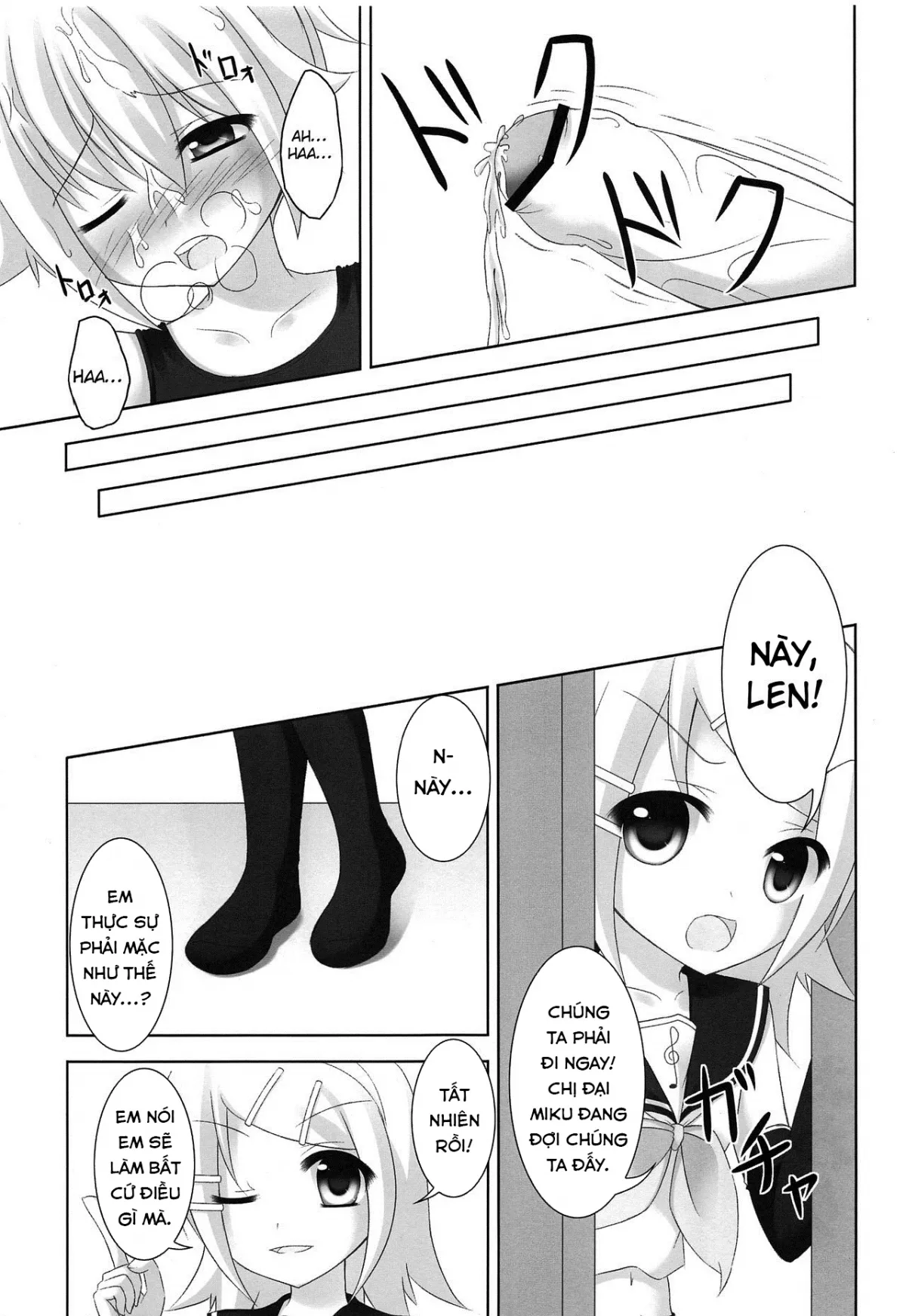 HentaiVN.net - Ảnh 27 - Oshioki Len kyun (VOCALOID) [Len-kyun's Punishment (VOCALOID), お仕置きレンきゅん (VOCALOID)] - Oneshot