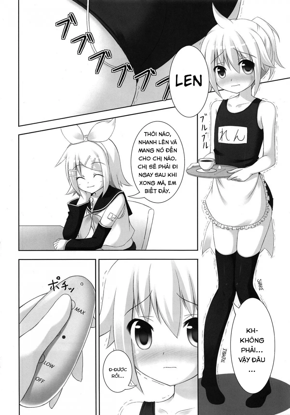 HentaiVN.net - Ảnh 6 - Oshioki Len kyun (VOCALOID) [Len-kyun's Punishment (VOCALOID), お仕置きレンきゅん (VOCALOID)] - Oneshot